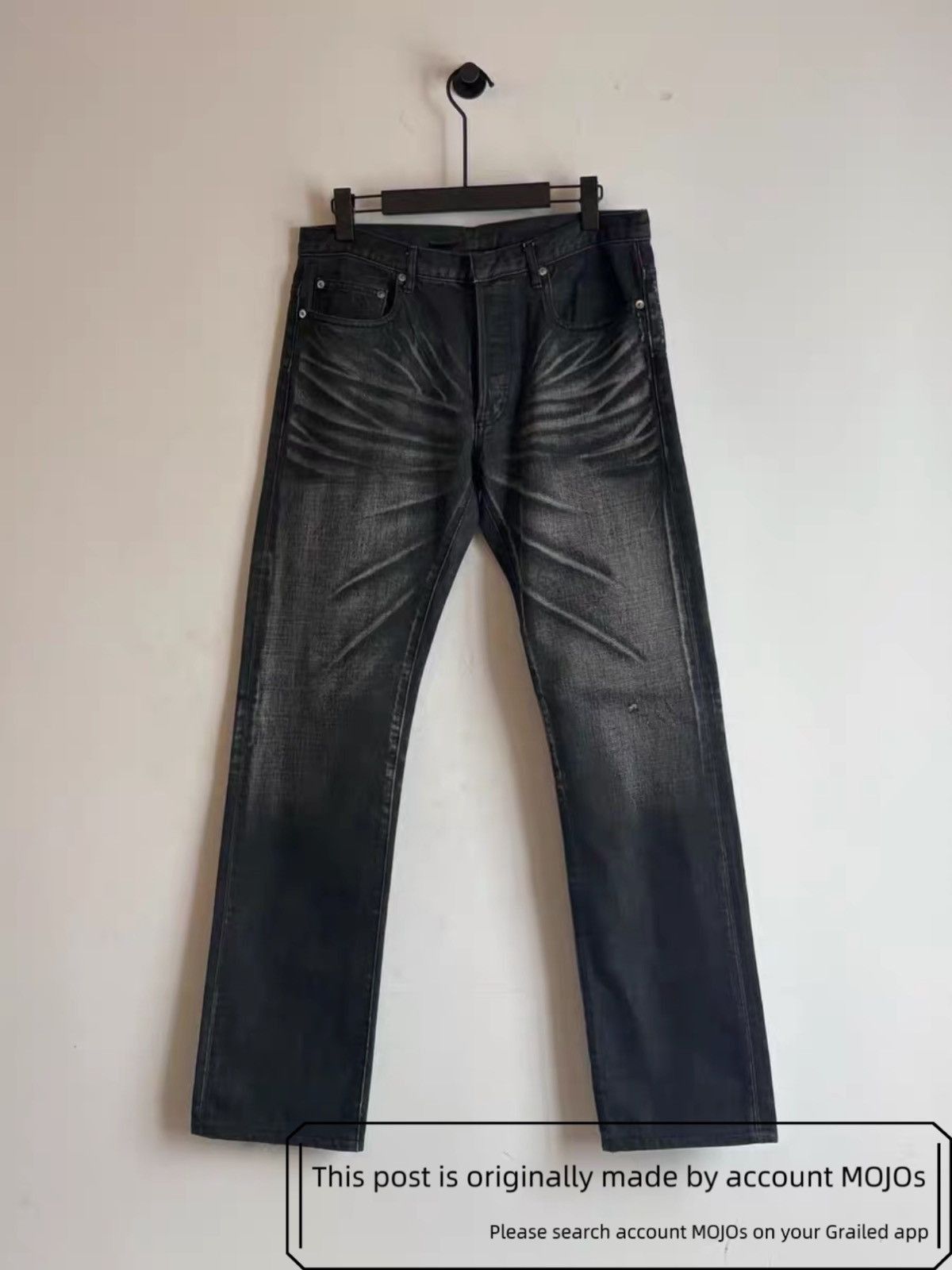 Dior Sz 48 Dior Homme 03SS Archive Wash Fading Denim mojos115 Size US 32 / EU 48 - 1 Thumbnail