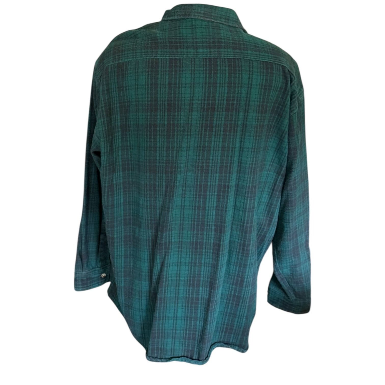 Other GreatLand Vintage Green Cotton Plaid Shacket Shirt Size XXL Size US XXL / EU 58 / 5 - 2 Thumbnail