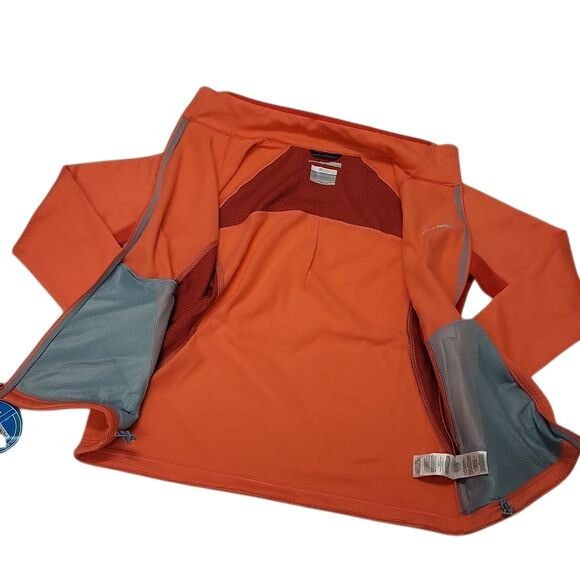 Columbia Columbia Evap Change Fleece Jacket Zip Up Orange Peach Women Size XL / US 12-14 / IT 48-50 - 3 Thumbnail