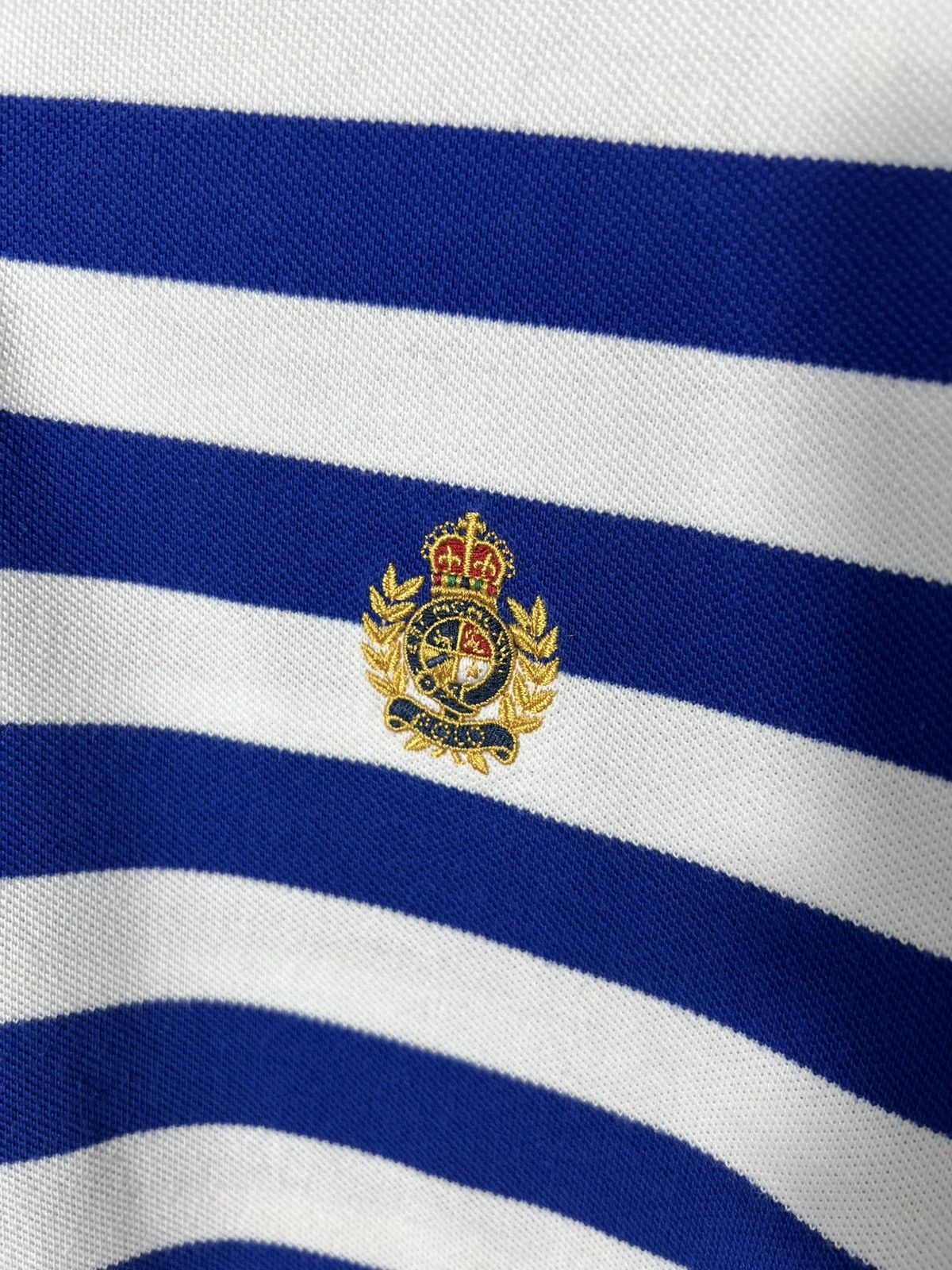 Polo Ralph Lauren Vintage Streetwear y2k Polo Ralph Lauren Striped Polo Shirt Size US L / EU 52-54 / 3 - 3 Thumbnail