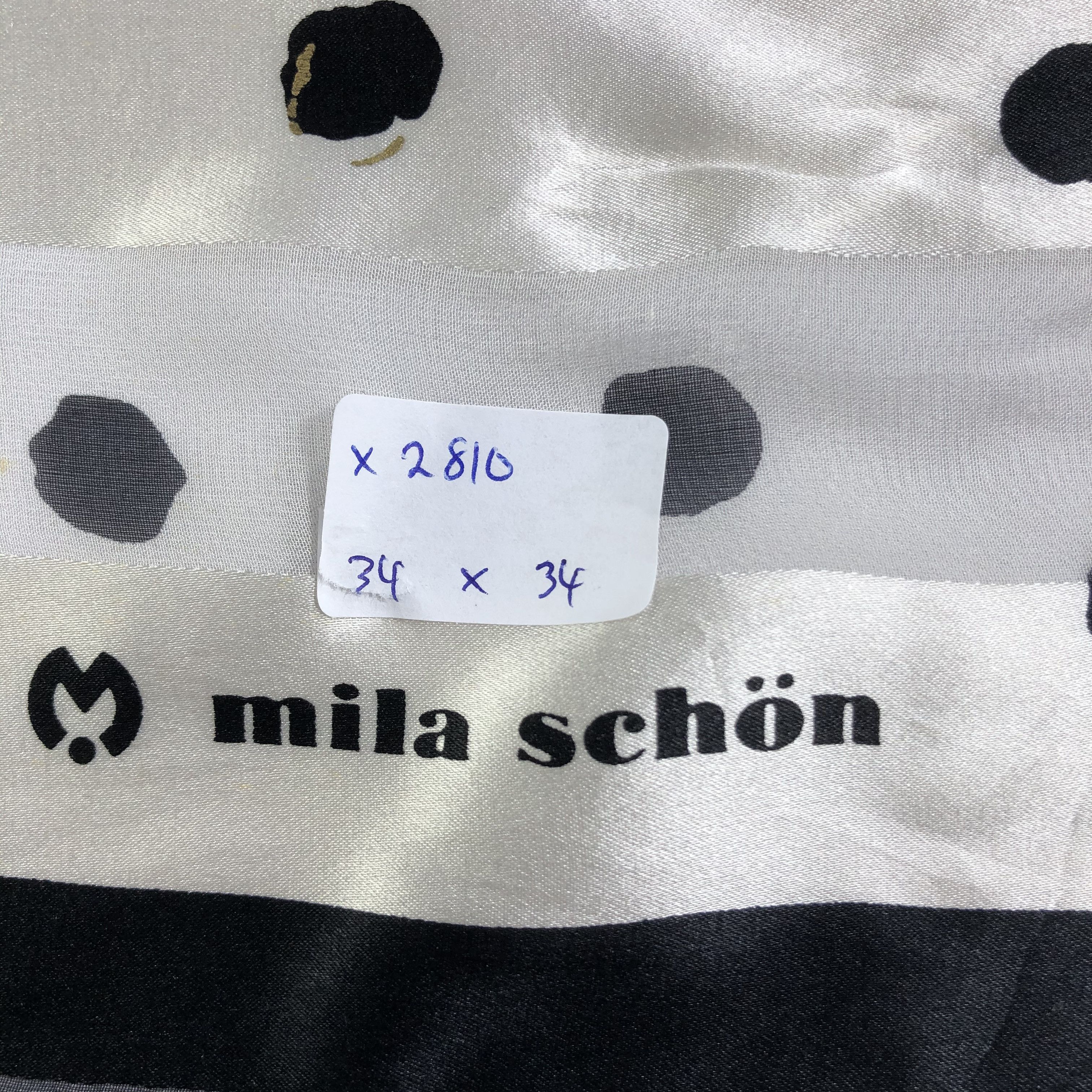 Mila Schon × Vintage Vintage Mila Schon Silk Scarf Size ONE SIZE - 8 Thumbnail