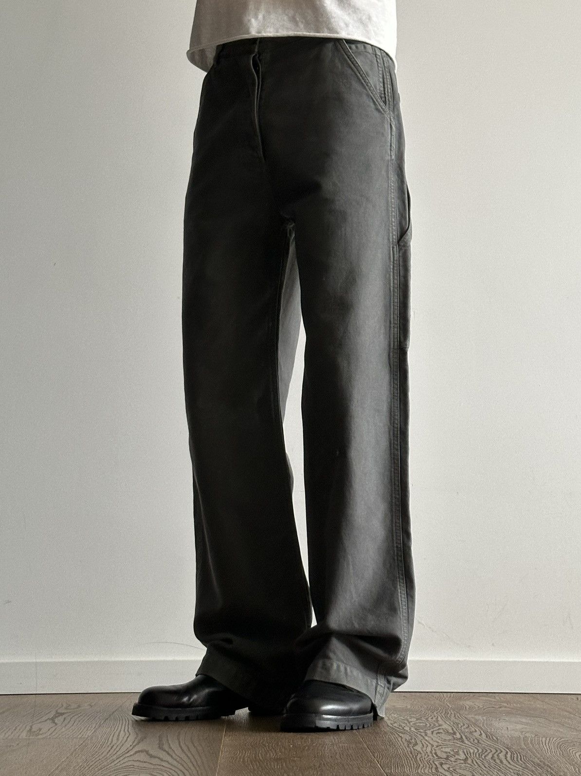 Dries Van Noten Dries Van Noten Wide Work Pants Size US 31 - 2 Thumbnail