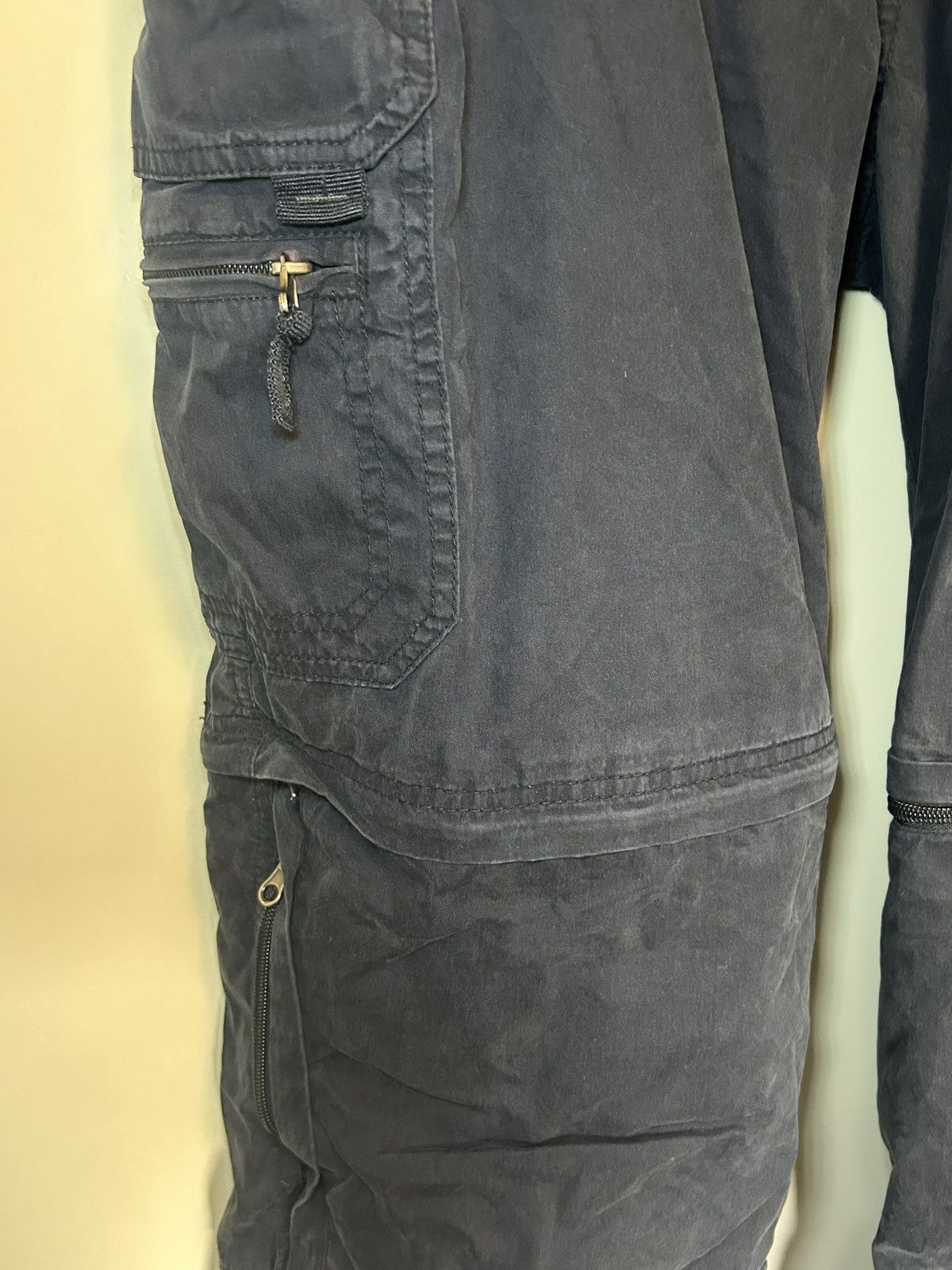 Vintage Baggy flared modular cargo pants Size US 34 / EU 50 - 14 Thumbnail
