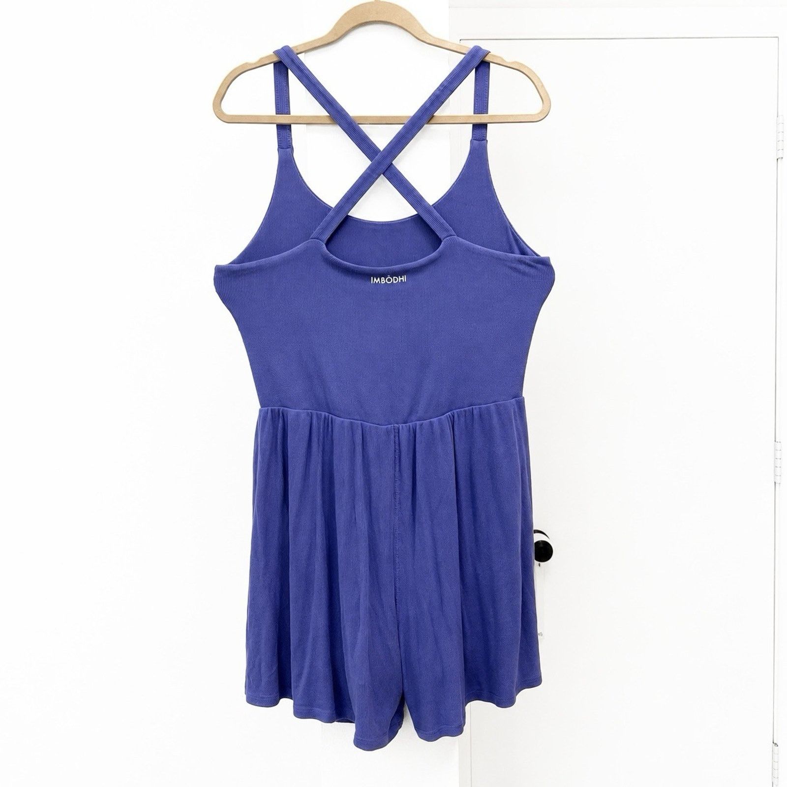 Other Imbodhi Lila Short Romper XXL 2X Purple Ribbed Size XXL / US 16-18 / IT 52-54 - 2 Thumbnail