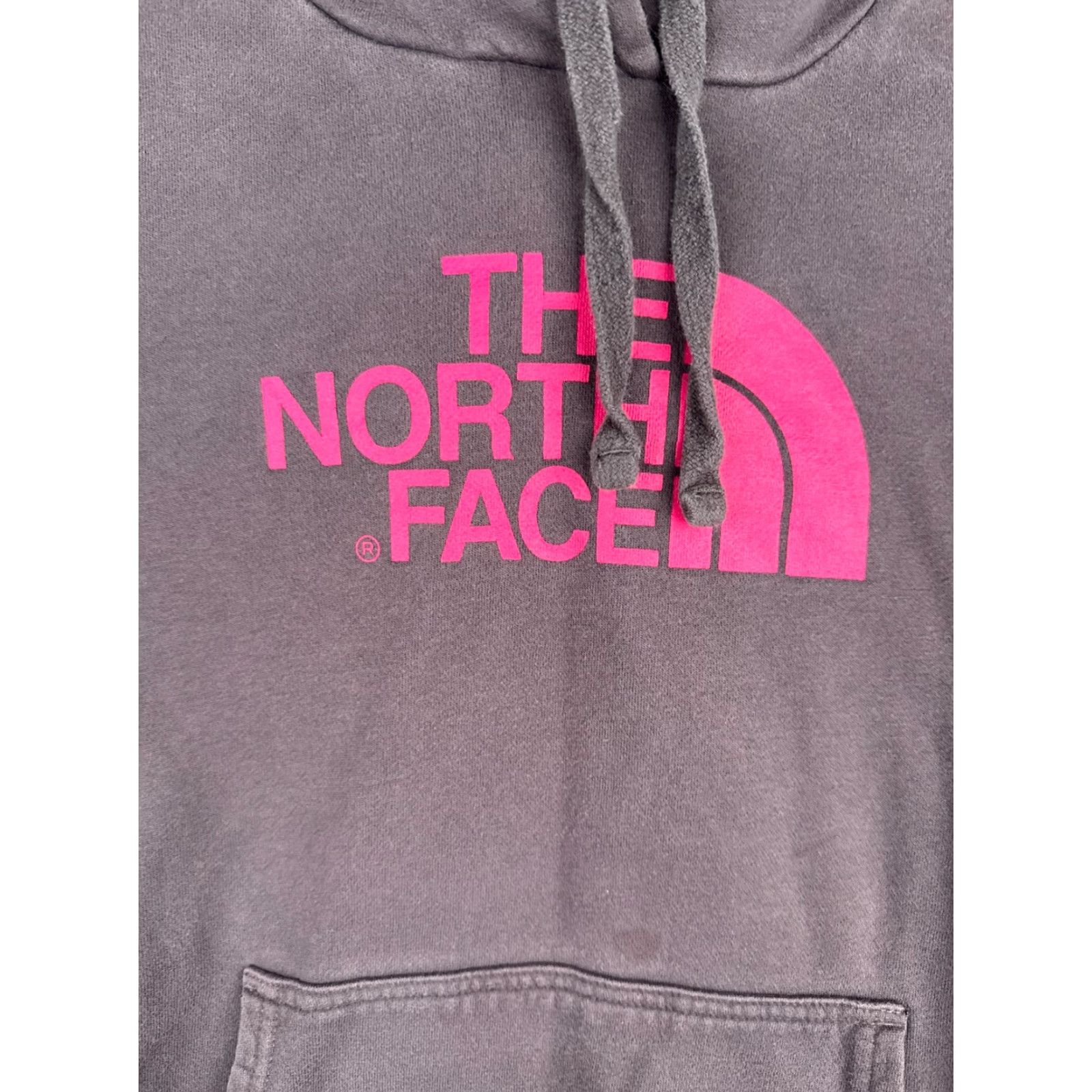 The North Face The North Face Hoodie Women Small Grayish Pink Pullover Pocket Cotton Size S / US 4 / IT 40 - 6 Thumbnail