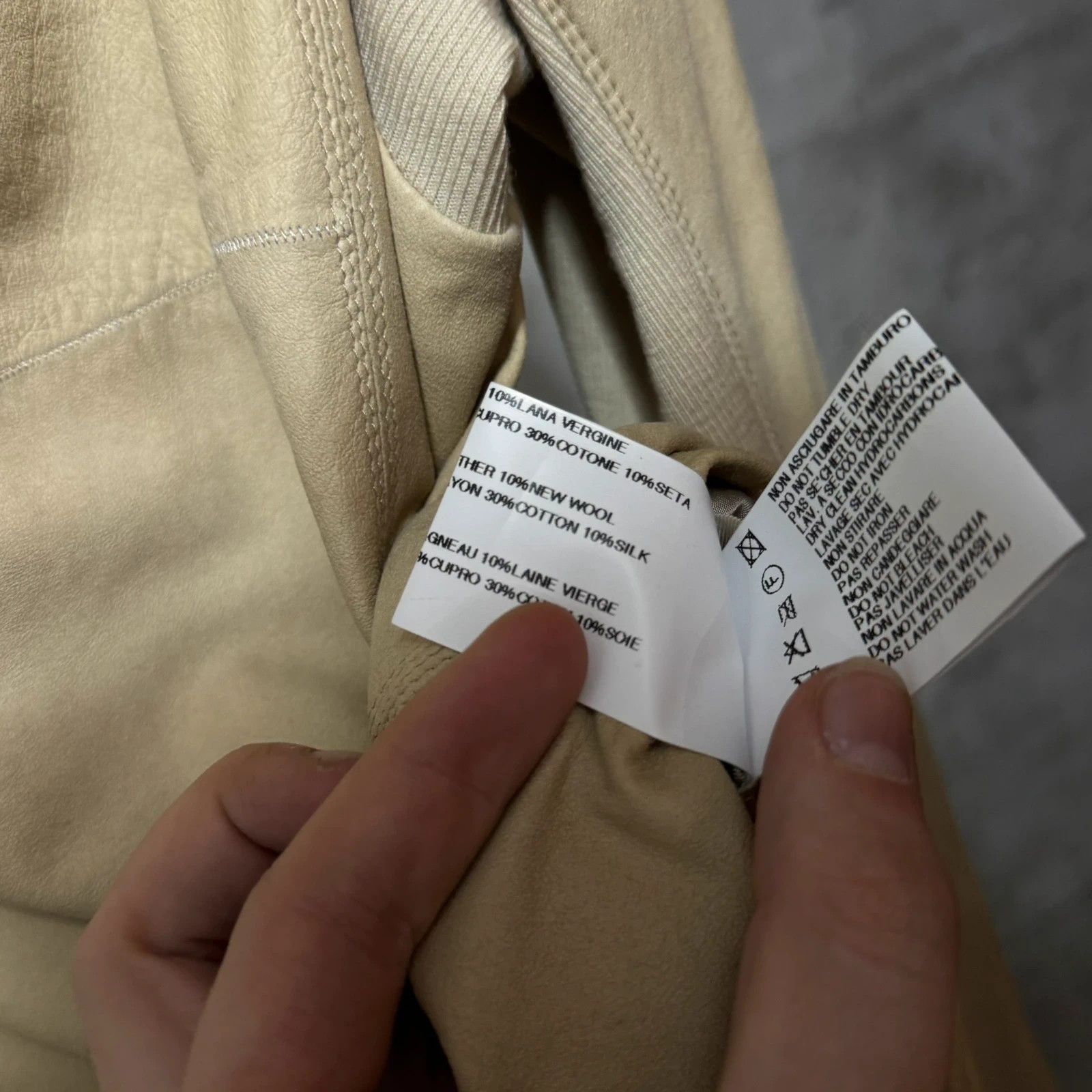 Rick Owens F/W 2010 Rick owens lamb skin side zip leather jacket Size M / US 6-8 / IT 42-44 - 10 Thumbnail