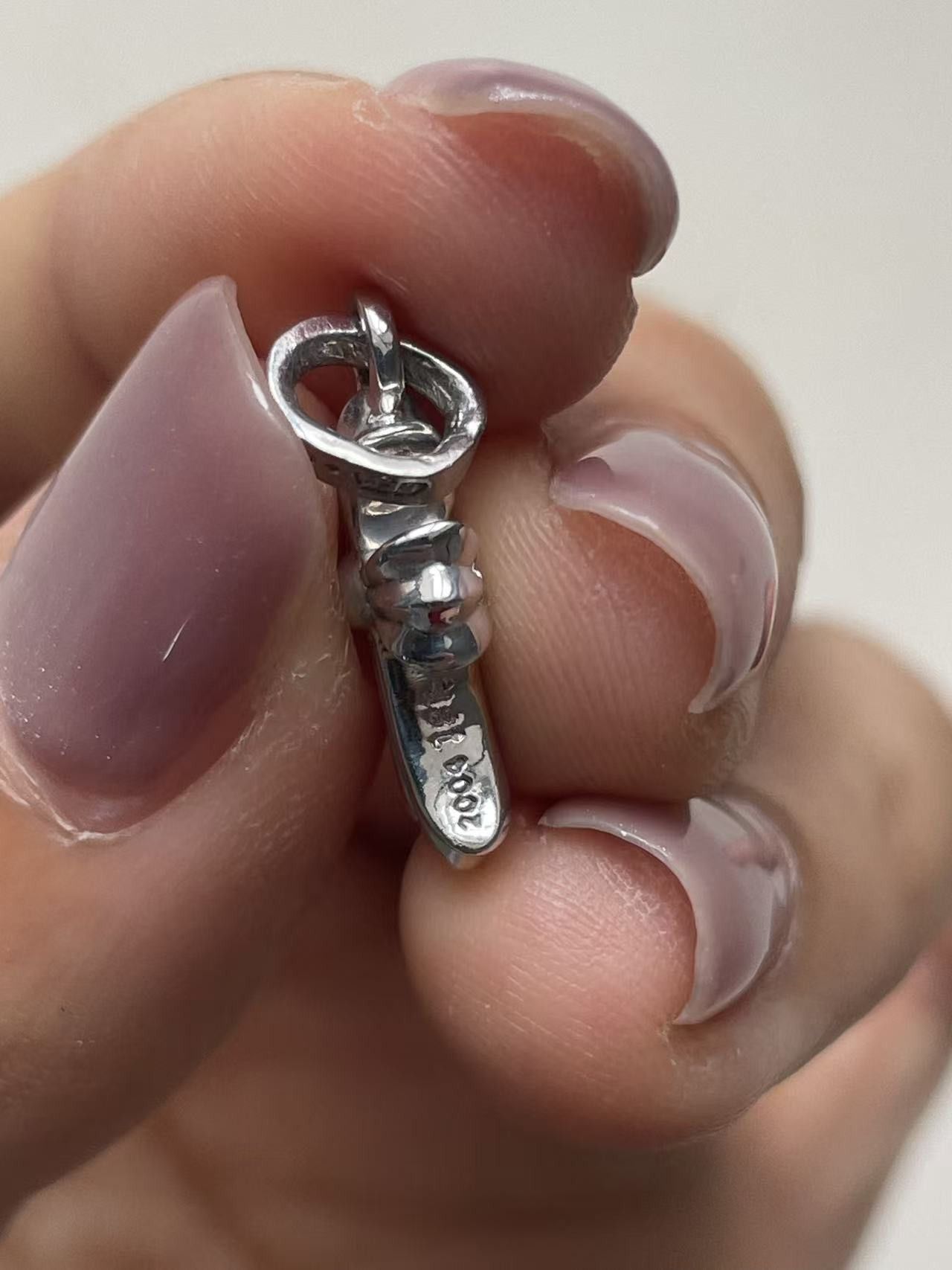 Chrome Hearts Chrome Hearts 18K Diamonds Babyfat Cross Charm Pendant Size ONE SIZE - 11 Thumbnail