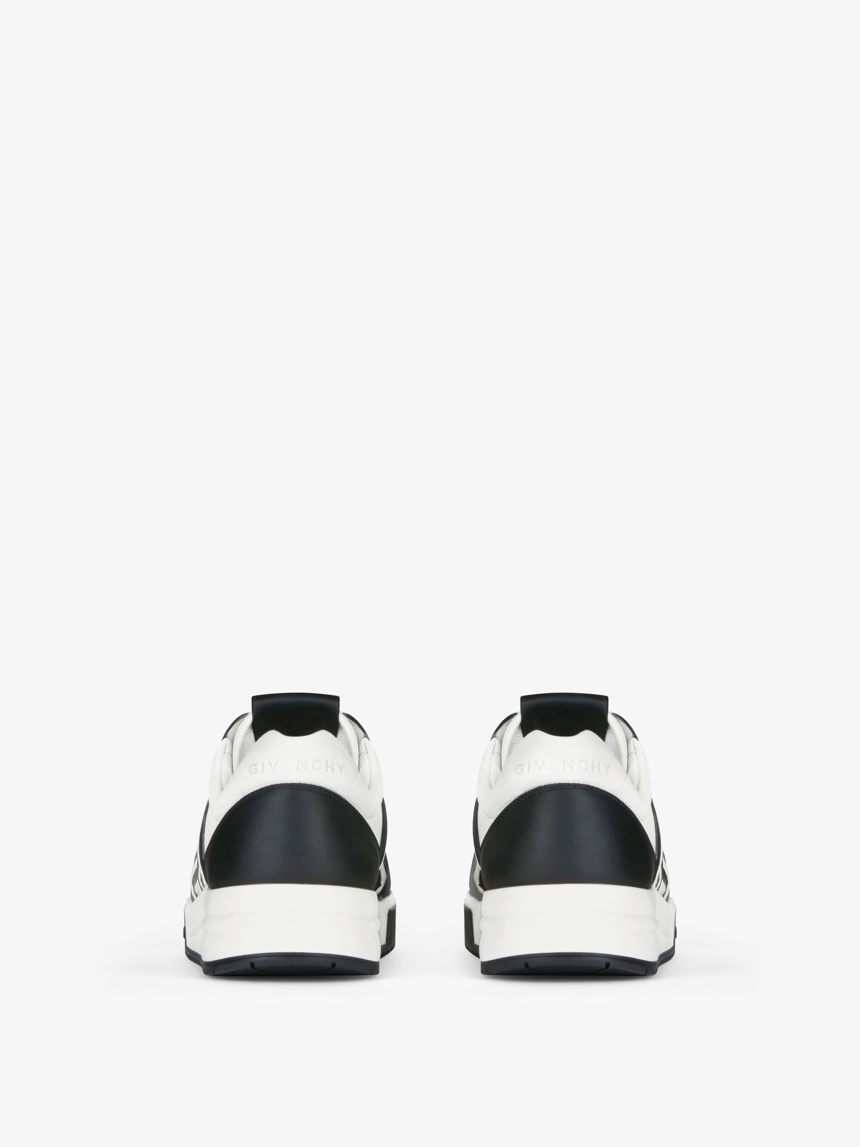 Givenchy o1srvl11e0325 G4 Low-Top Sneakers in Black/White Size US 8 / IT 38 - 7 Thumbnail
