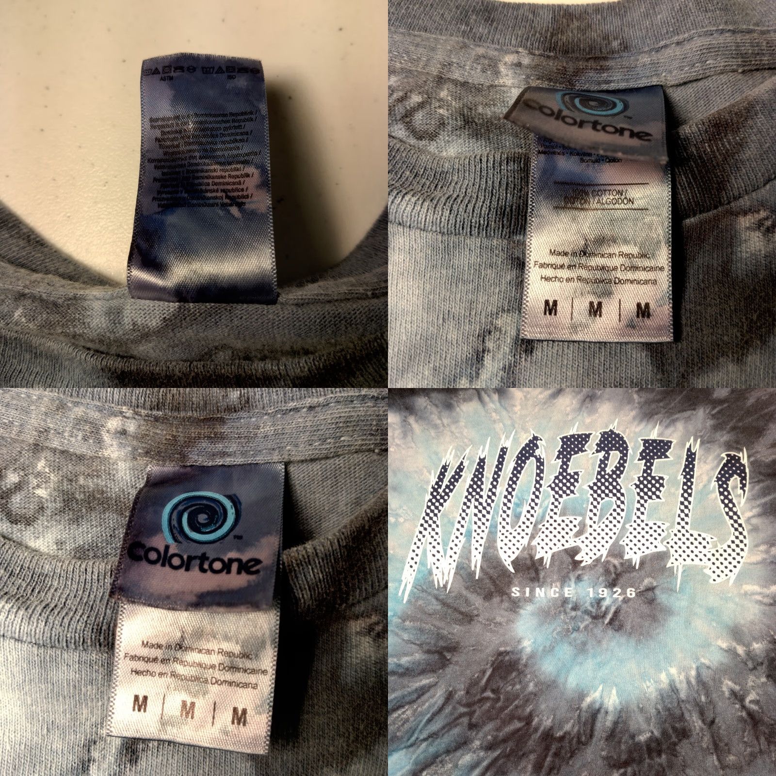 Vintage VINTAGE Knoebels Amusement Park T-Shirt Men Medium Blue Tie Dye Cotton 90s Elysburg PA Size US M / EU 48-50 / 2 - 8 Thumbnail