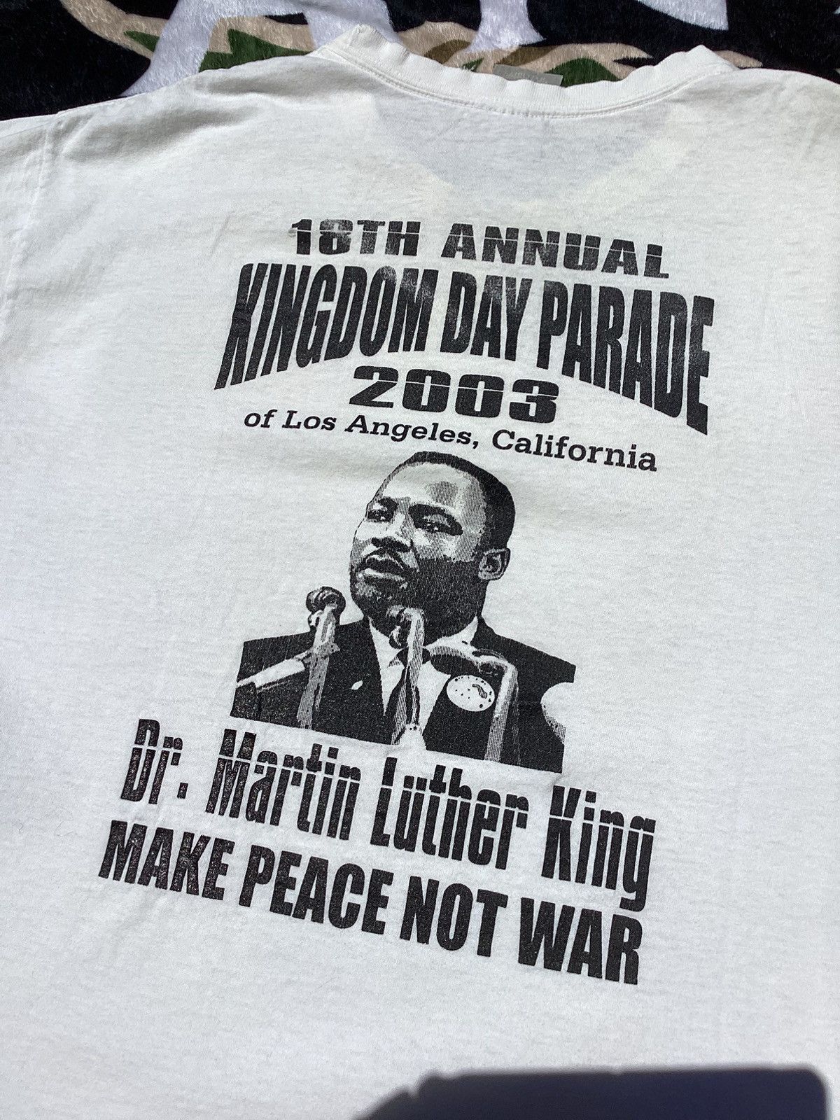 Vintage Vtg ’03 kingdom day parade Martin Luther King Noble prize Te Size US XL / EU 56 / 4 - 4 Thumbnail