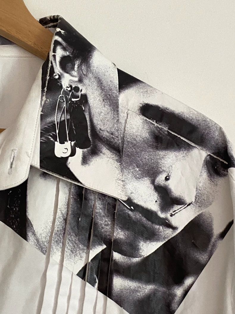Raf Simons Raf simons White show portrait shirt Size US M / EU 48-50 / 2 - 6 Thumbnail