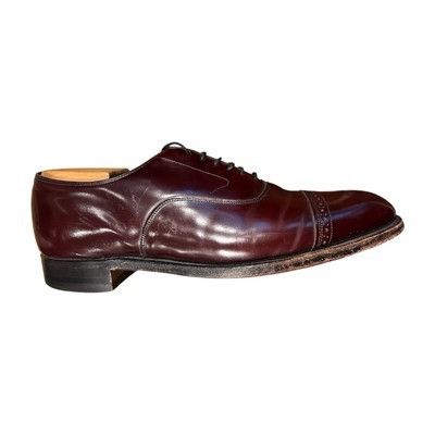 Johnston & Murphy Johnston & Murphy Men’s Aristocrat Cap Toe Color Burgundy s Size US 9 / EU 42 - 3 Thumbnail
