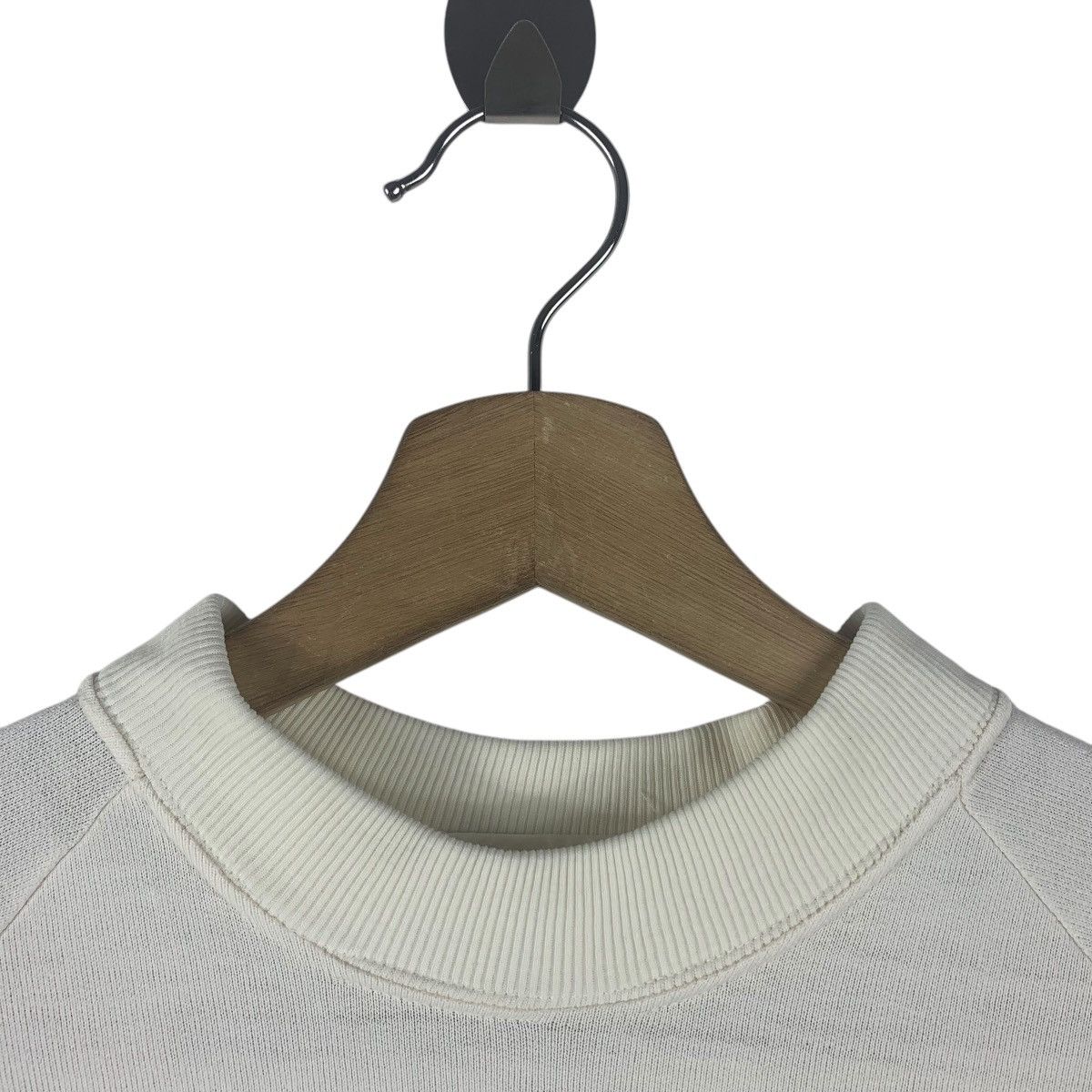 Japanese Brand × Vintage Vintage DISCOTIC AND LOVE white sweatshirt Size US L / EU 52-54 / 3 - 5 Thumbnail