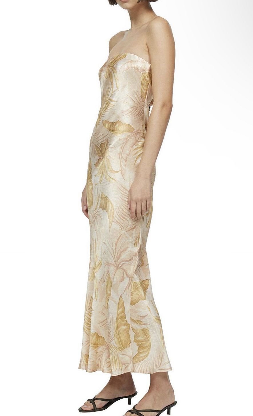 BEC + BRIDGE BEC + BRIDGE DUSTY PALMS STRAPLESS MAXI DRESS Size M / US 6-8 / IT 42-44 - 2 Thumbnail