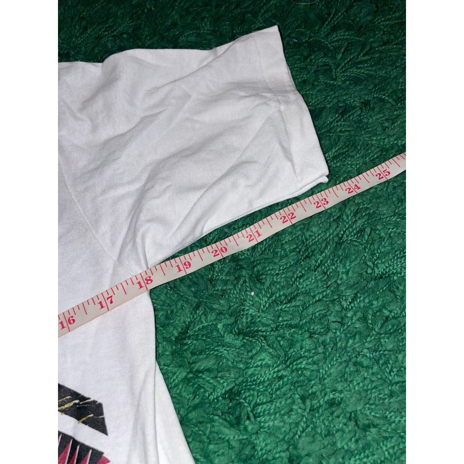 Jerzees Vintage Reno Nevada Shirt Nature Graphic White M Tee 90s Size US M / EU 48-50 / 2 - 12 Thumbnail