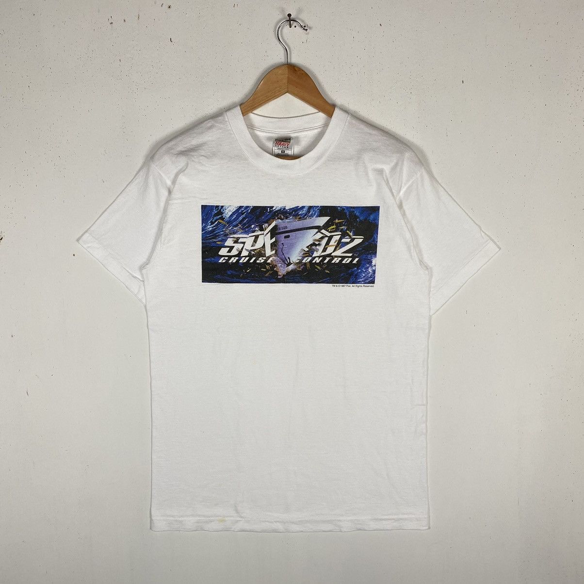Vintage VINTAGE 1997 SPEED 2 CRUISE CONTROL MOVIE TEE Size US M / EU 48-50 / 2 - 2 Thumbnail