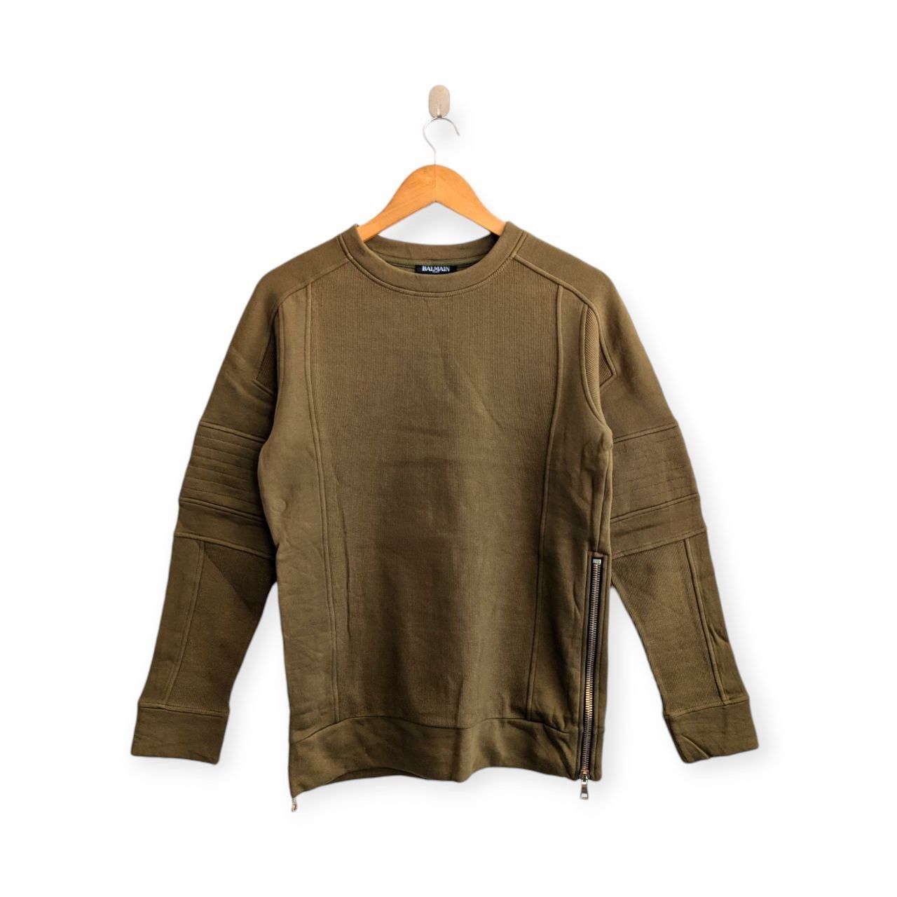 Balmain BALMAIN side zip sweatshirts Size US XS / EU 42 / 0 - 1 Thumbnail