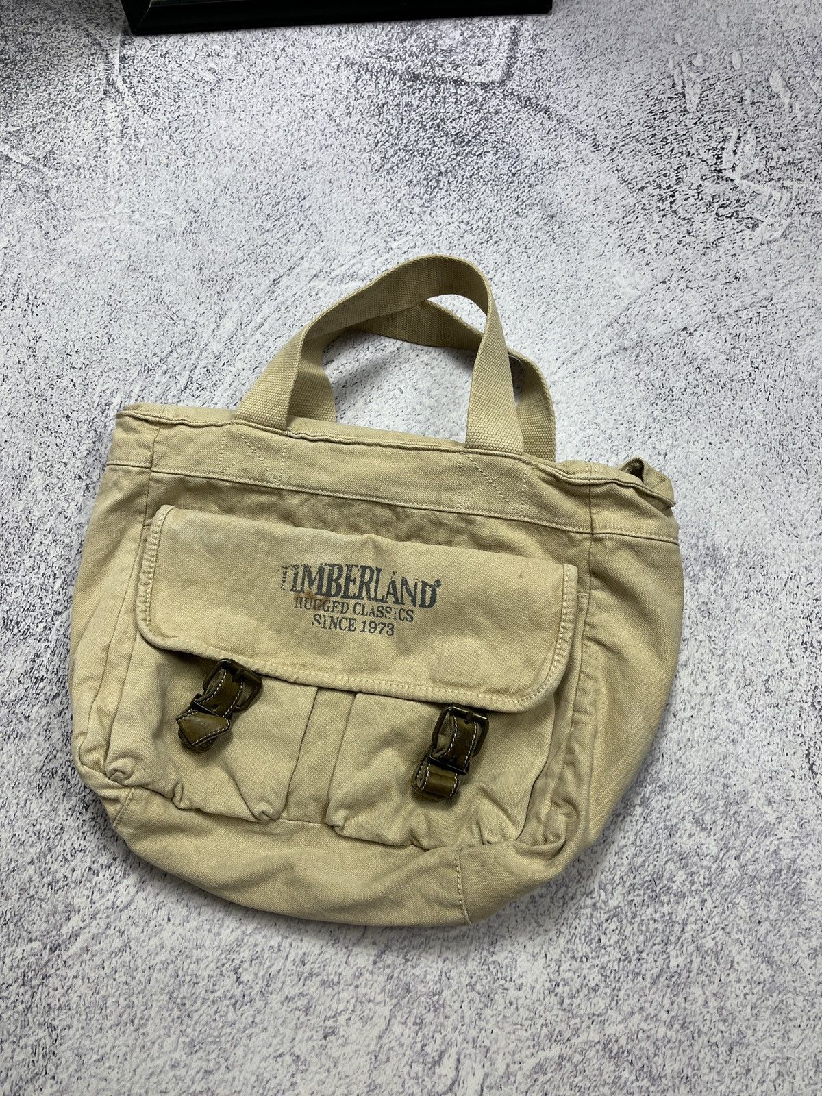 Vintage Vintage Timberland Military Distressed Messenger Hand Bag Size ONE SIZE - 3 Thumbnail