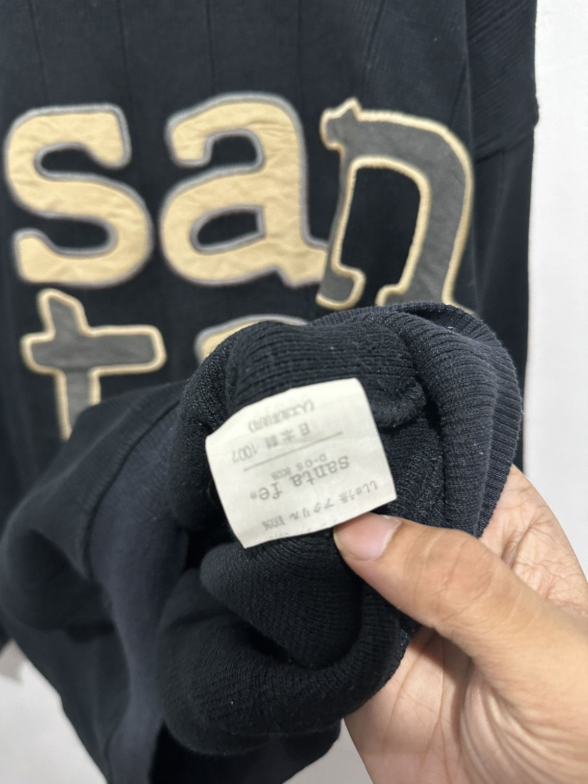 Japanese Brand Vintage Santa Fe Knitwear Embroidery Logo Size US L / EU 52-54 / 3 - 7 Thumbnail