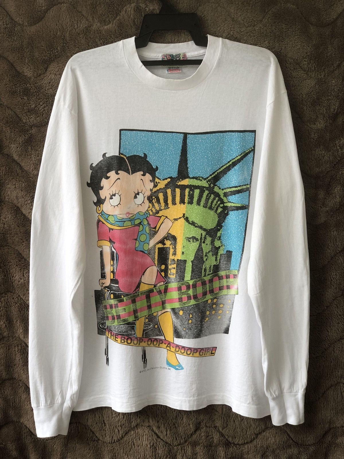 Vintage Vintage 90s BETTY BOOP a Doop Girl Size US L / EU 52-54 / 3 - 1 Thumbnail
