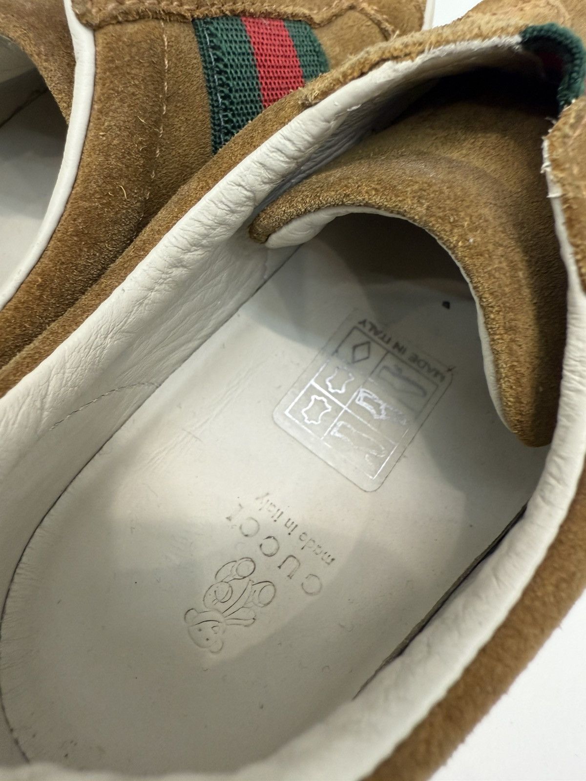 Gucci Gucci Kids Toddler Suede Slip On Shoes Size US 5 / EU 37 - 4 Thumbnail