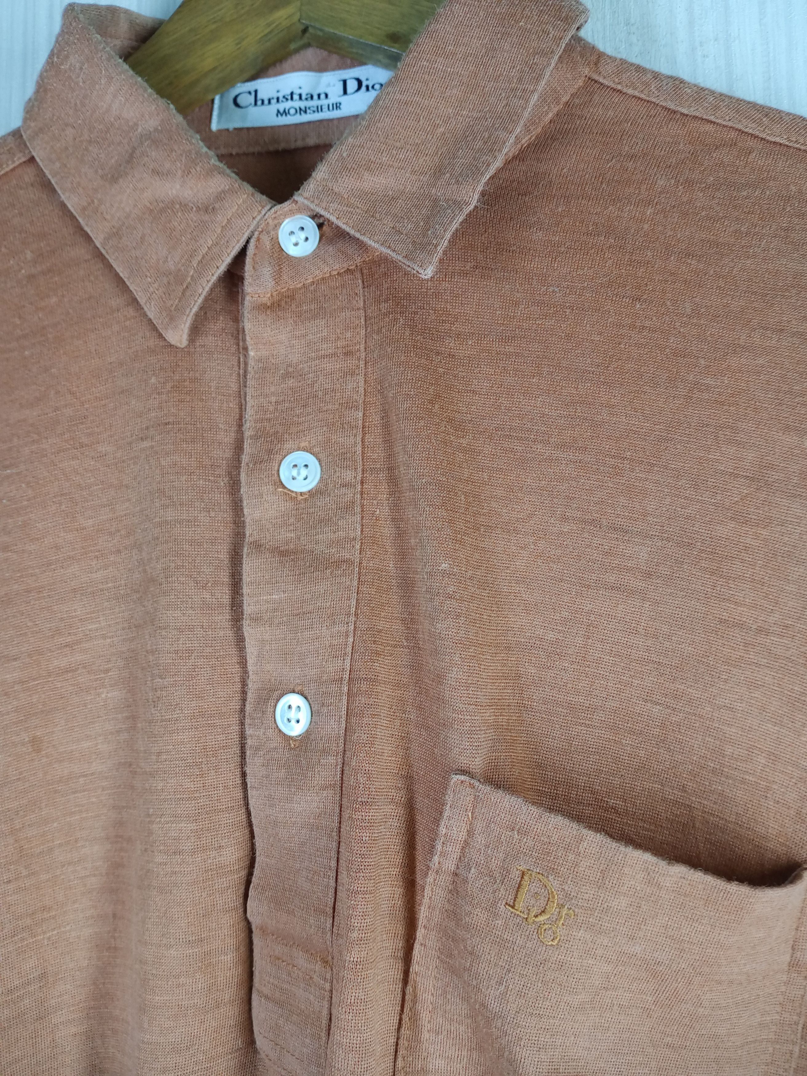 Christian Dior Monsieur Rare Vintage 90s Christian Dior Monsieur Polo Shirt Size US M / EU 48-50 / 2 - 1 Thumbnail