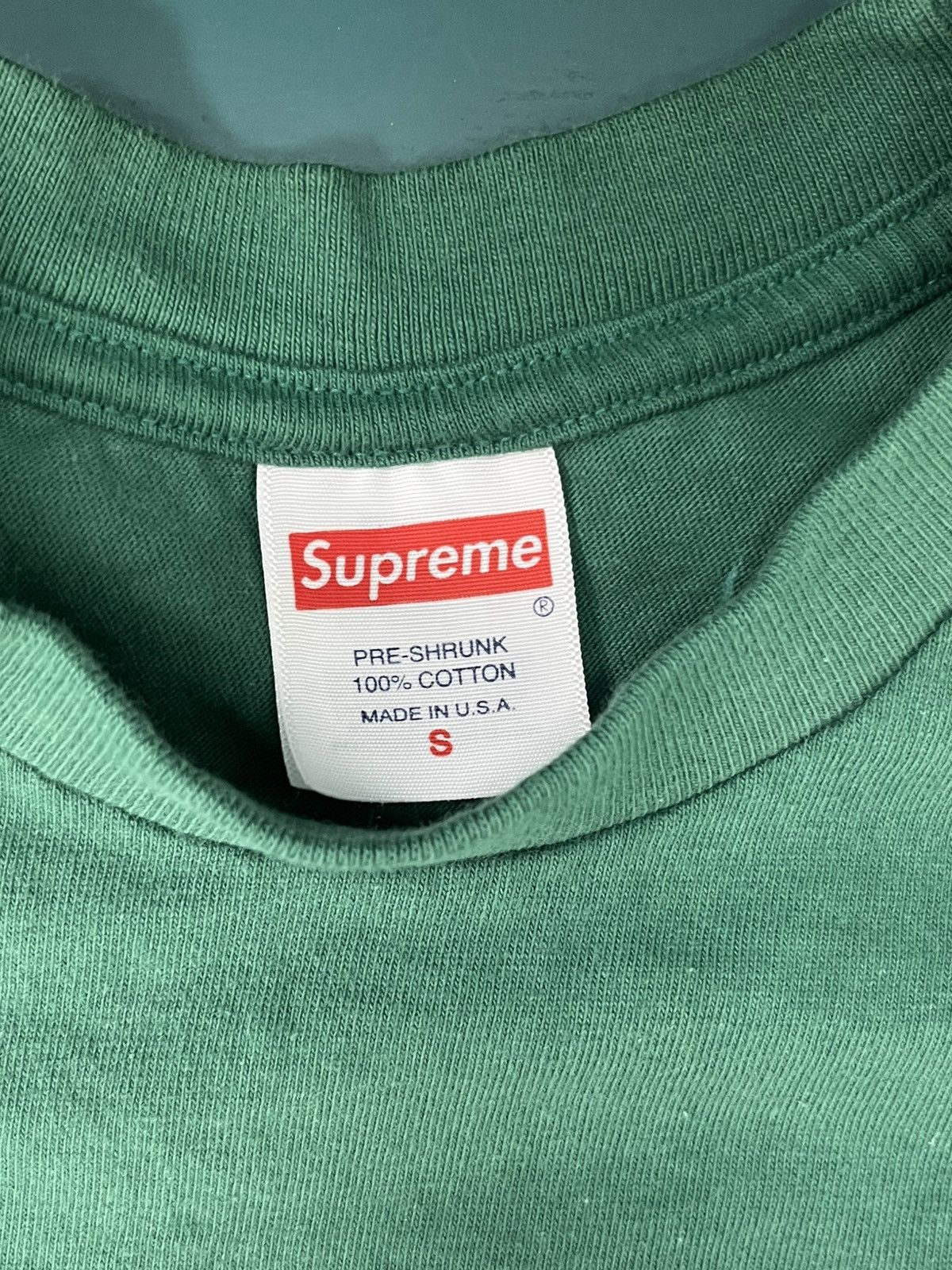 Supreme Supreme Logo Tee Size US S / EU 44-46 / 1 - 4 Thumbnail