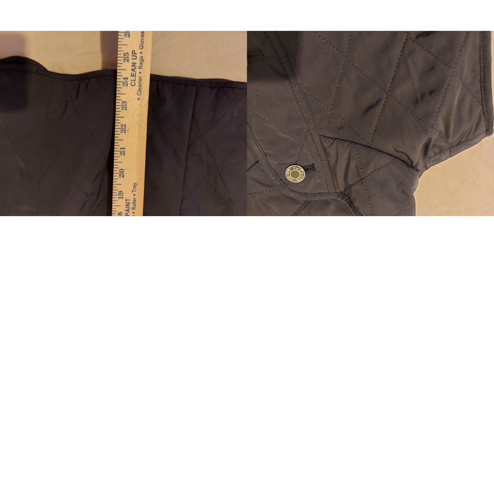 Talbots Womens Talbots Full Zip Vest XL Black Puffer Jacket #Talbots#Vest#FullZip#Black#XL#Womens Size XL / US 12-14 / IT 48-50 - 8 Thumbnail