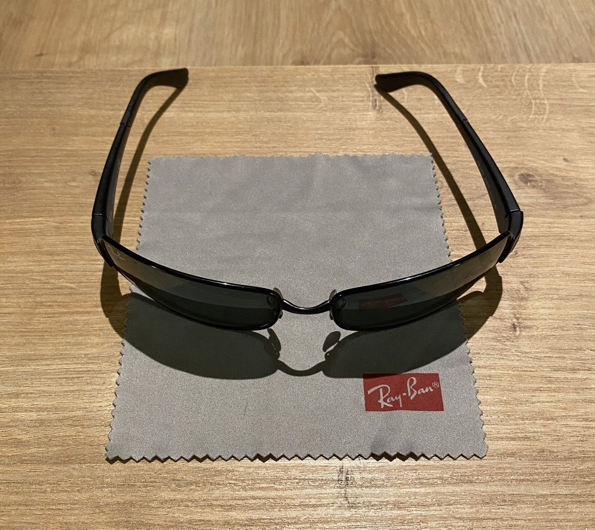 RayBan Ray-Ban RB3421 Black Sunglasses Size ONE SIZE - 5 Thumbnail