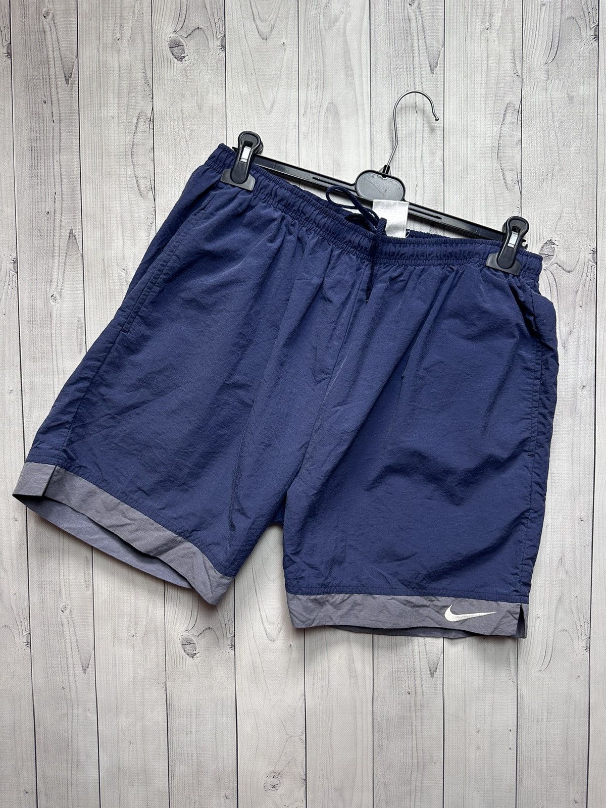 Nike × Vintage Vintage Nike shorts logo size L Size US 34 / EU 50 - 1 Thumbnail