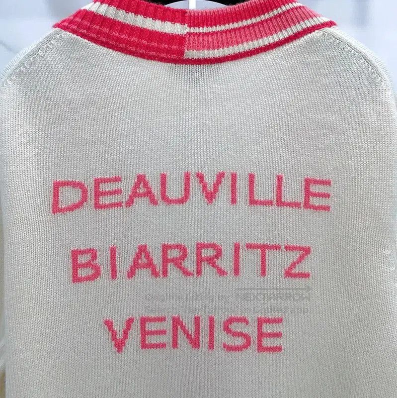 Chanel Chanel White Cashmere Long Sleeve Cardigan . Size M / US 6-8 / IT 42-44 - 6 Thumbnail