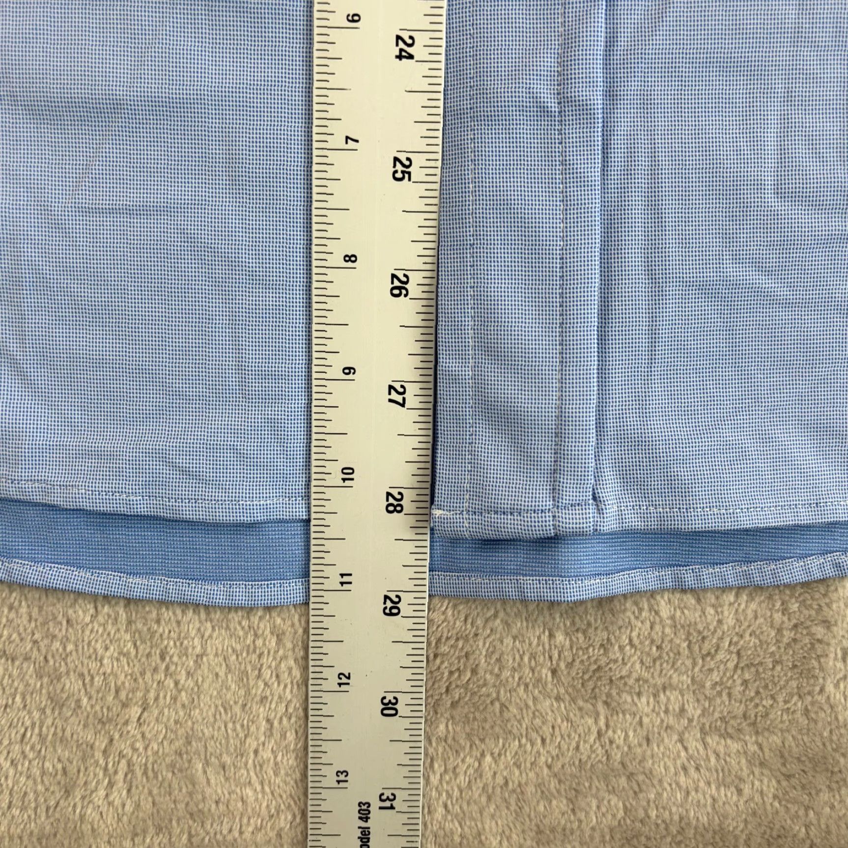 Rhone Rhone Commuter Classic Fit Performance Shirt Blue Men M Slimming Stretch All Seasons Button-Up Casual Workwear classic Rhone Size US M / EU 48-50 / 2 - 7 Thumbnail