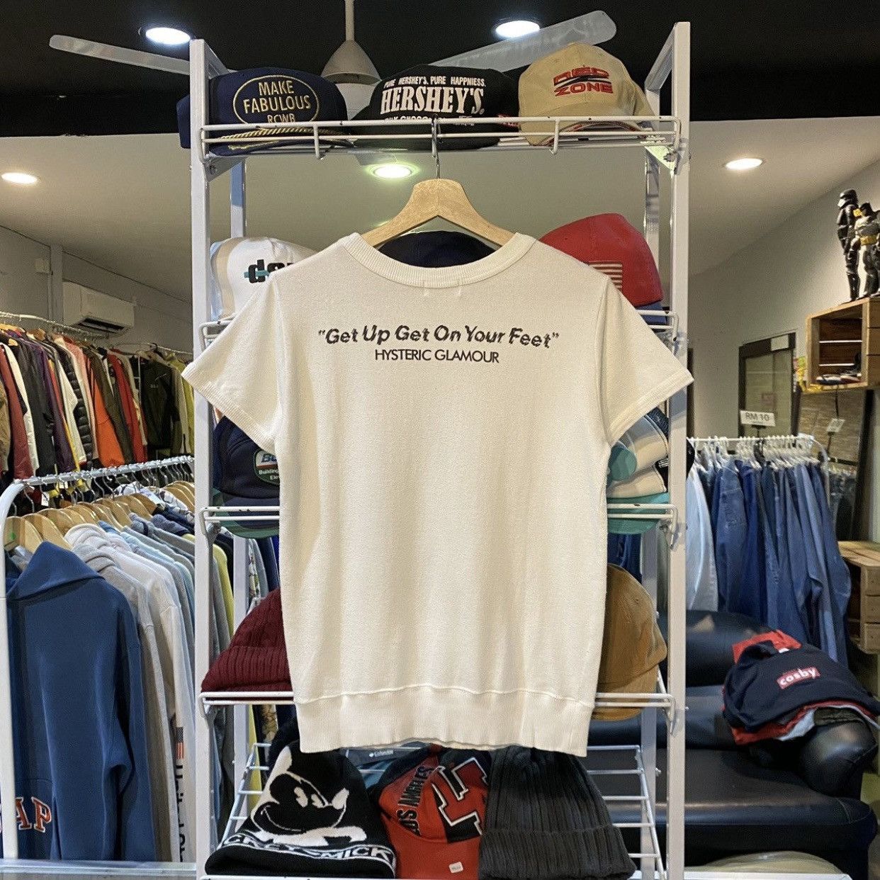 Hysteric Glamour × Japanese Brand HYSTERIC HLAMOUR DISCO Short Sleeve Sweashirt Newspaper Size US S / EU 44-46 / 1 - 2 Thumbnail