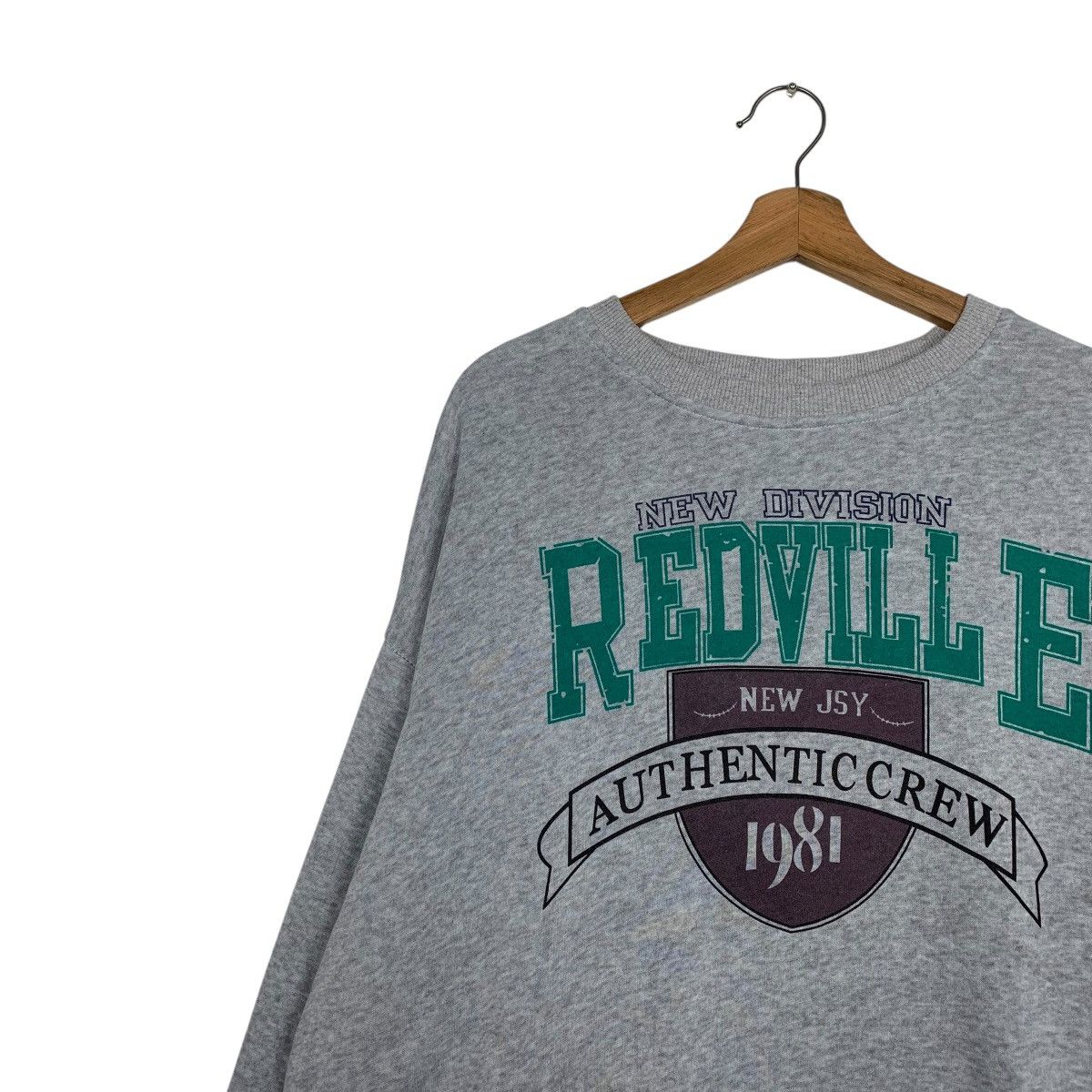Japanese Brand New Division Red Ville Crewneck Sweatshirt Size US M / EU 48-50 / 2 - 6 Thumbnail