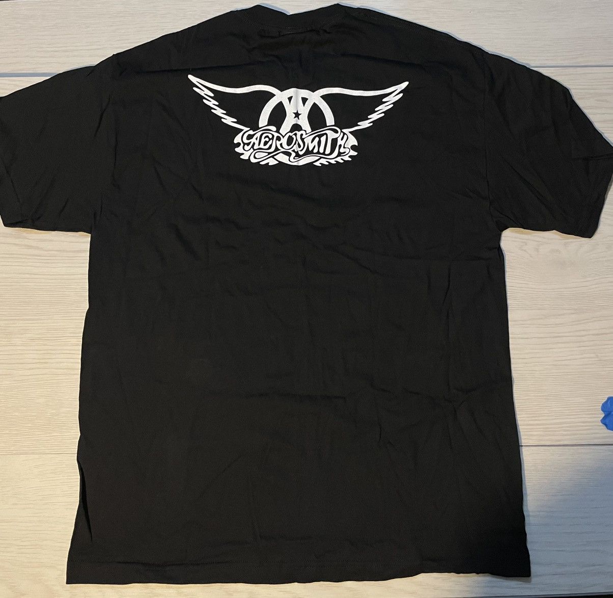 Vintage Aerosmith 2001 just push play Local Crew VNTG Shirt XL RARE Size US XL / EU 56 / 4 - 5 Thumbnail