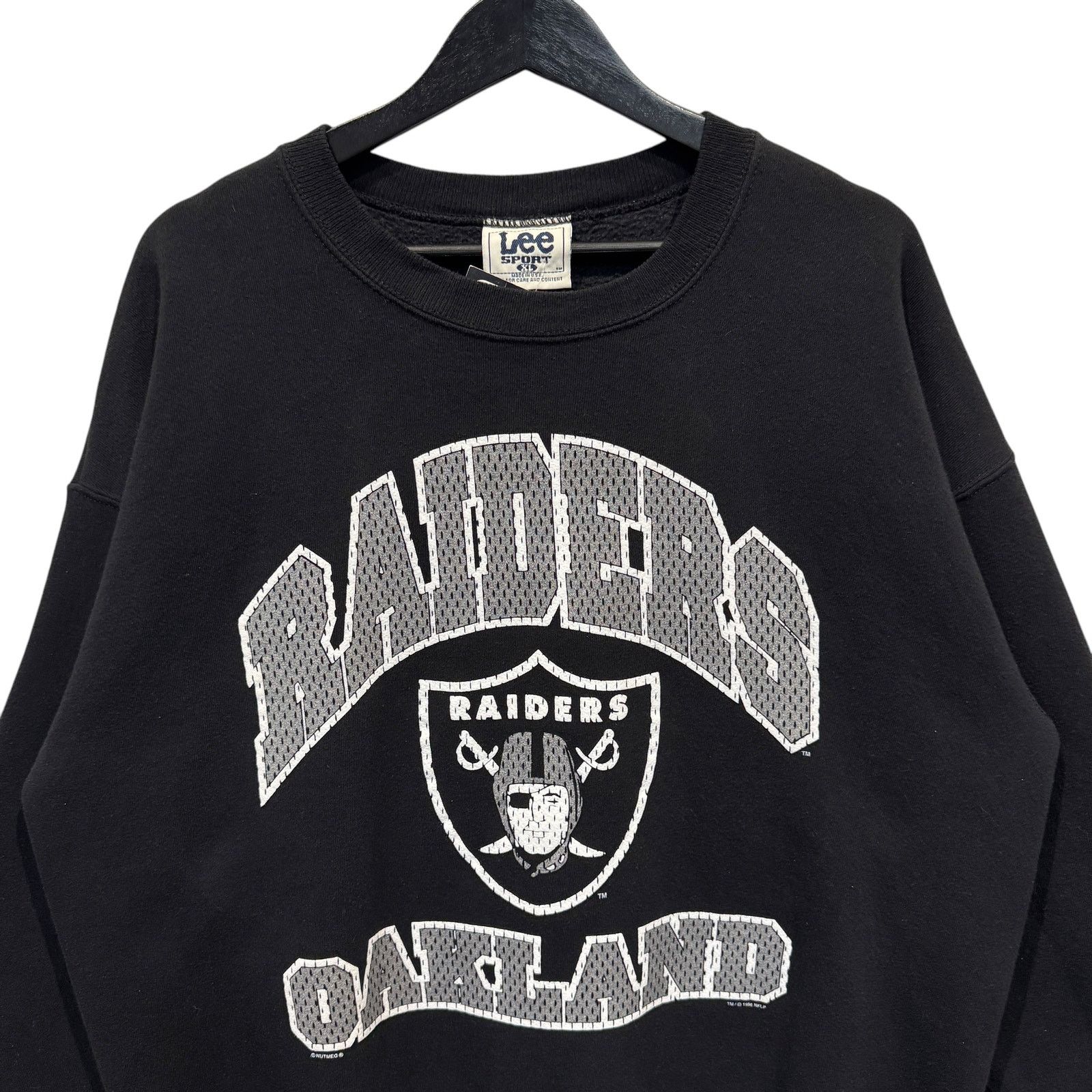 Lee Vintage Lee Sport Oakland Raiders NFL Crewneck Men's XL Size US XL / EU 56 / 4 - 2 Thumbnail