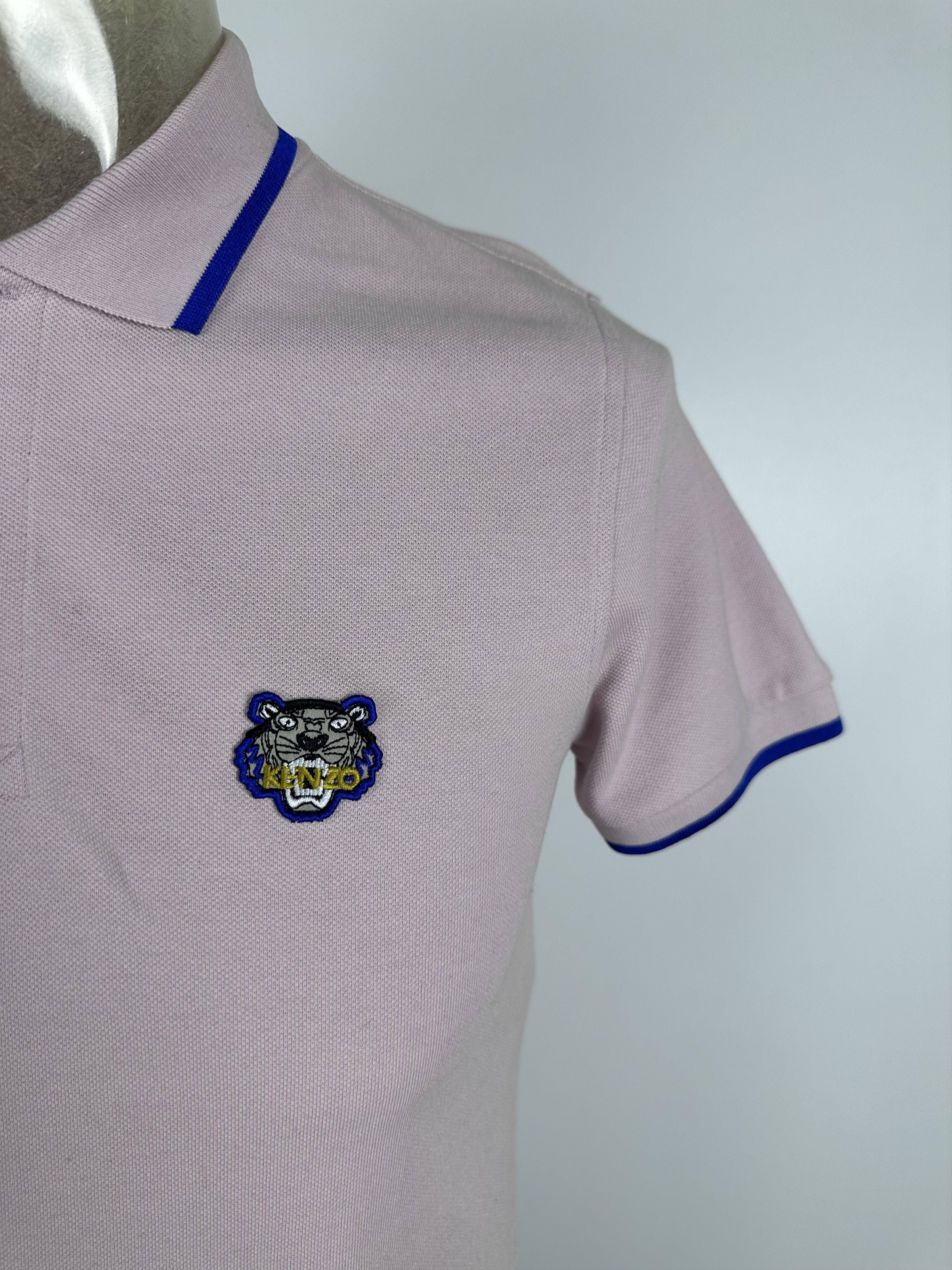 Kenzo Kenzo Polo Shirt TIGER Cotton Man Pink Mens Size XS Size US XS / EU 42 / 0 - 2 Thumbnail
