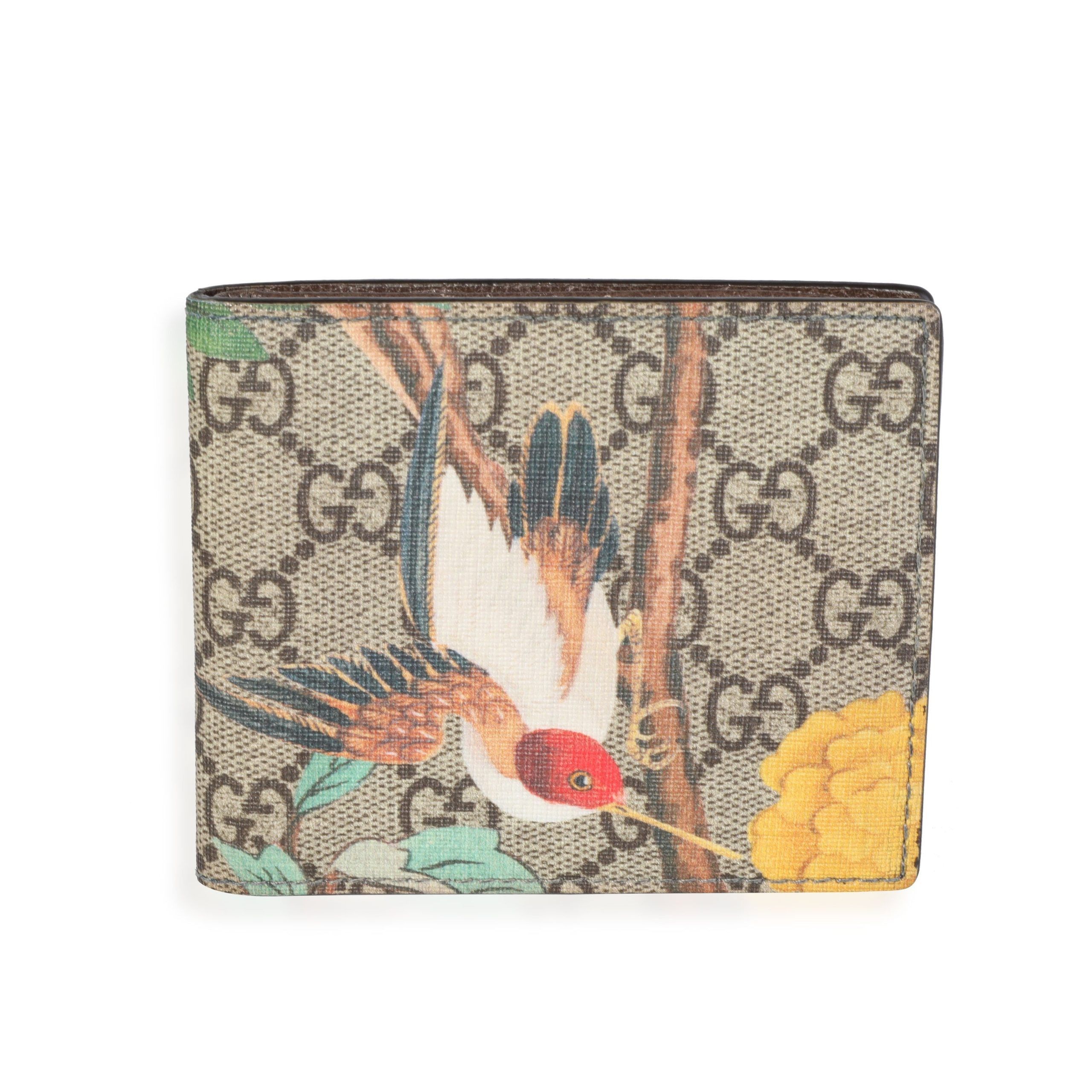 GUCCI Tian 小物 Wallet Bird Bifold Tropical