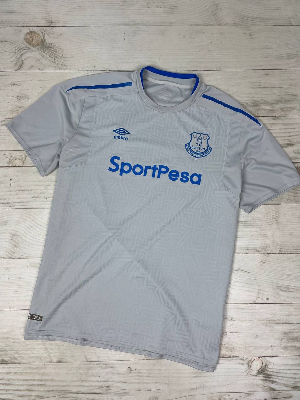 Maillot Umbro FC Everton Domicile 2017-2018 - Taille M - Bleu - Homme