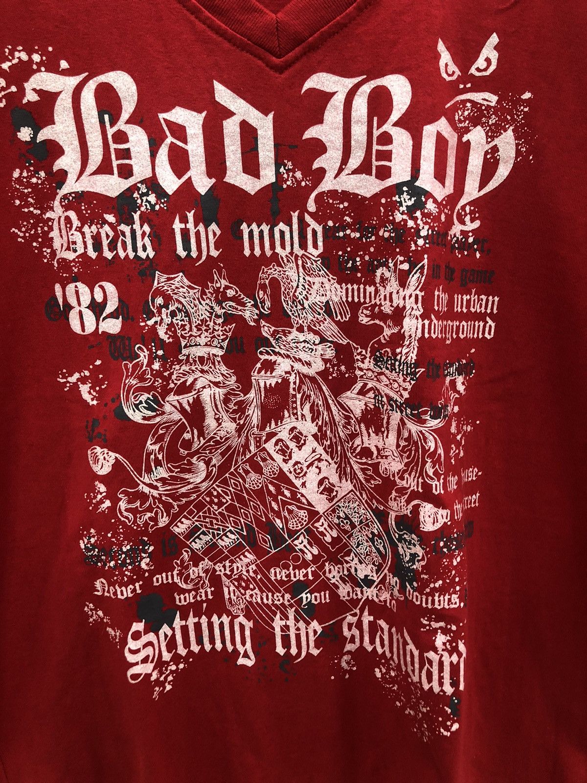Japanese Brand Y2K Badboy Poem Punk Rock Gothic Tee Size US L / EU 52-54 / 3 - 3 Thumbnail