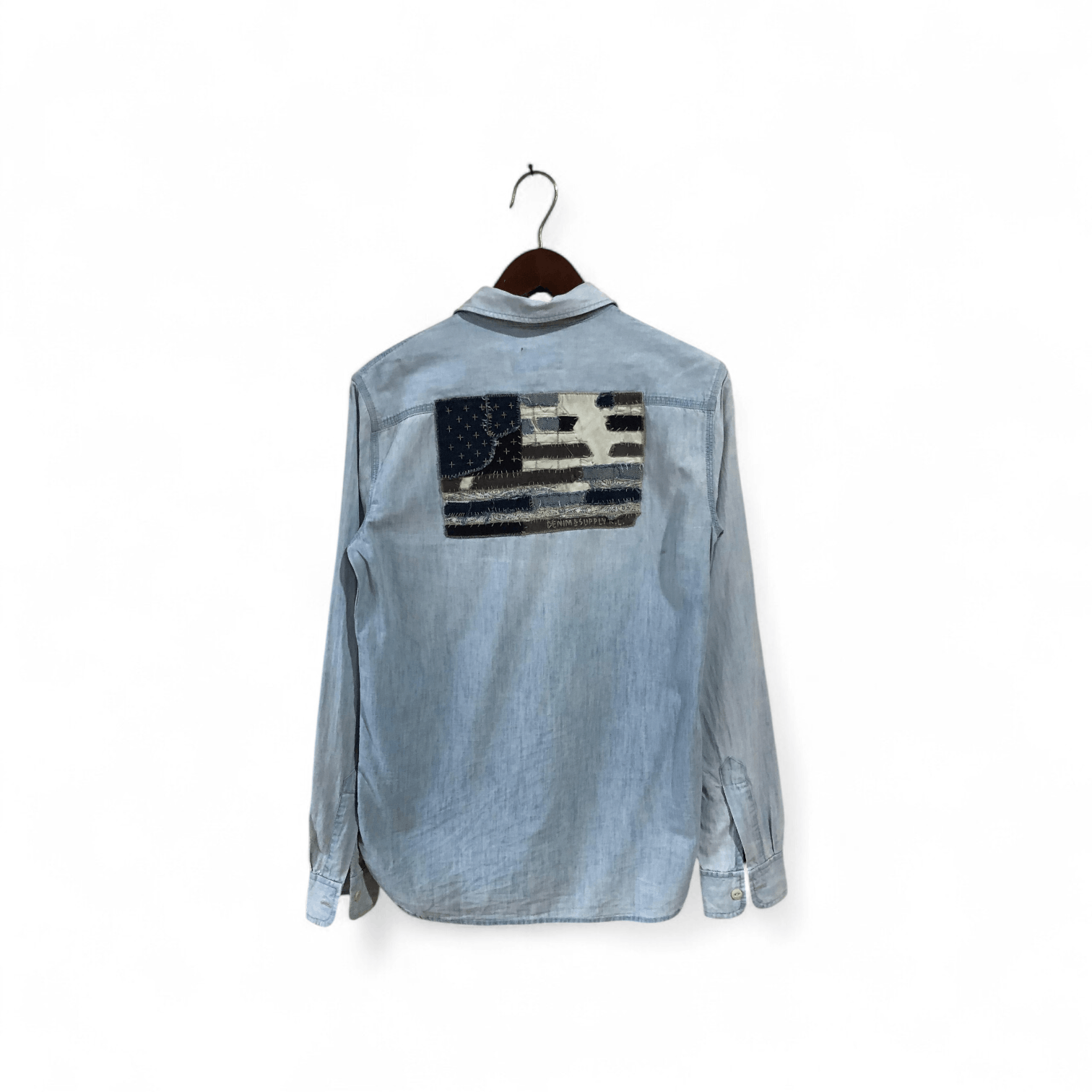 Denim & Supply Ralph Lauren Ralph lauren denim & supply patchwork flag vintage Size US M / EU 48-50 / 2 - 2 Thumbnail