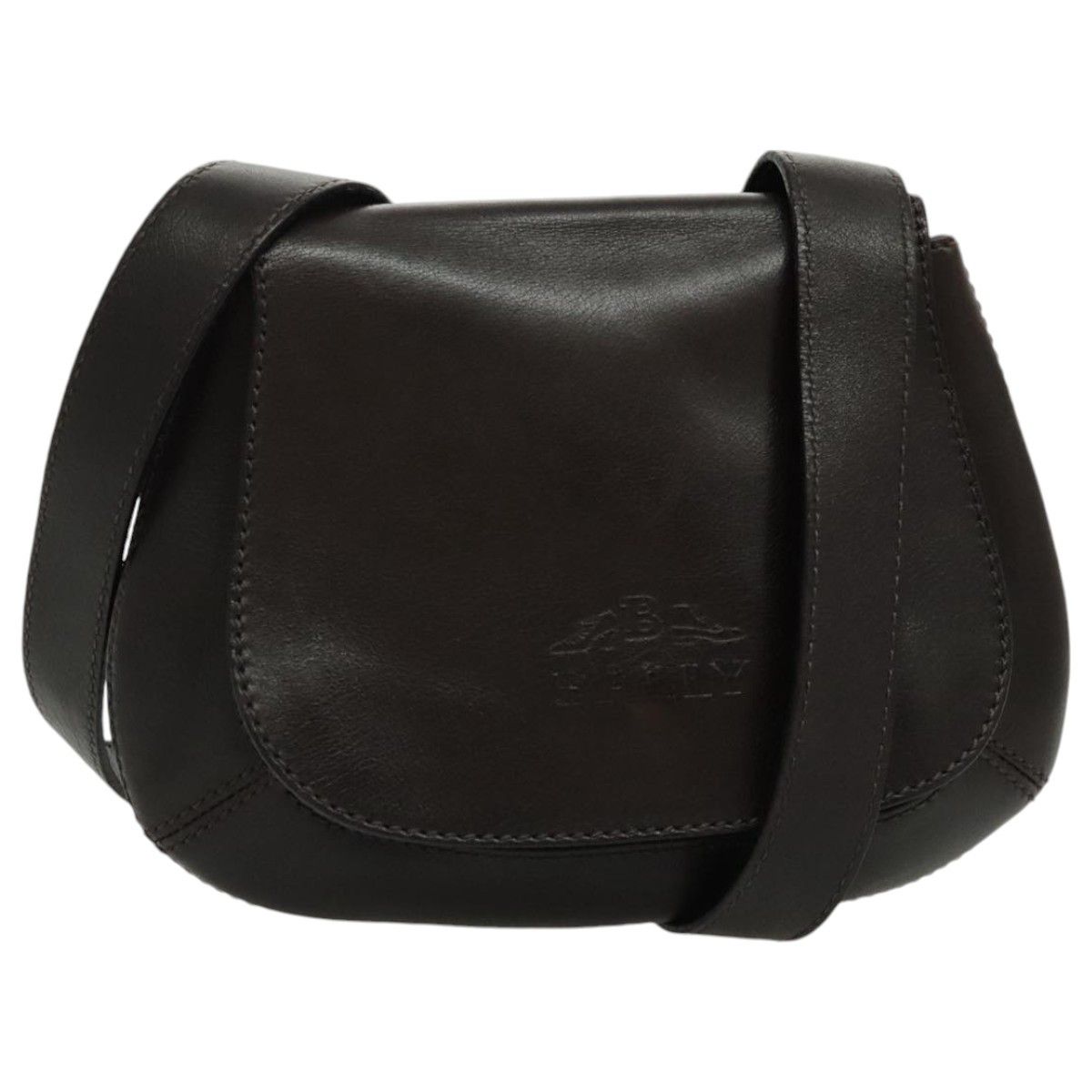 Bally Black Leather Shoulder Bag (Pre-Owned) Size ONE SIZE - 1 Thumbnail
