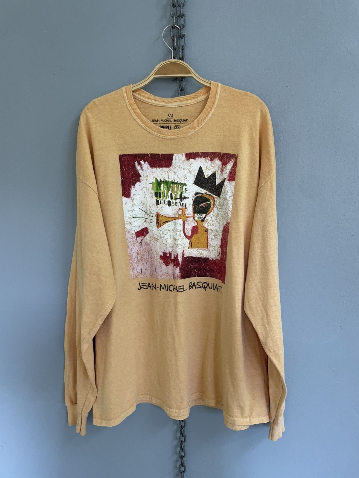 Jean-Michel Basquiat Ripple X Jean Michel Basquiat pop art t shirt Size US XL / EU 56 / 4 - 1 Thumbnail