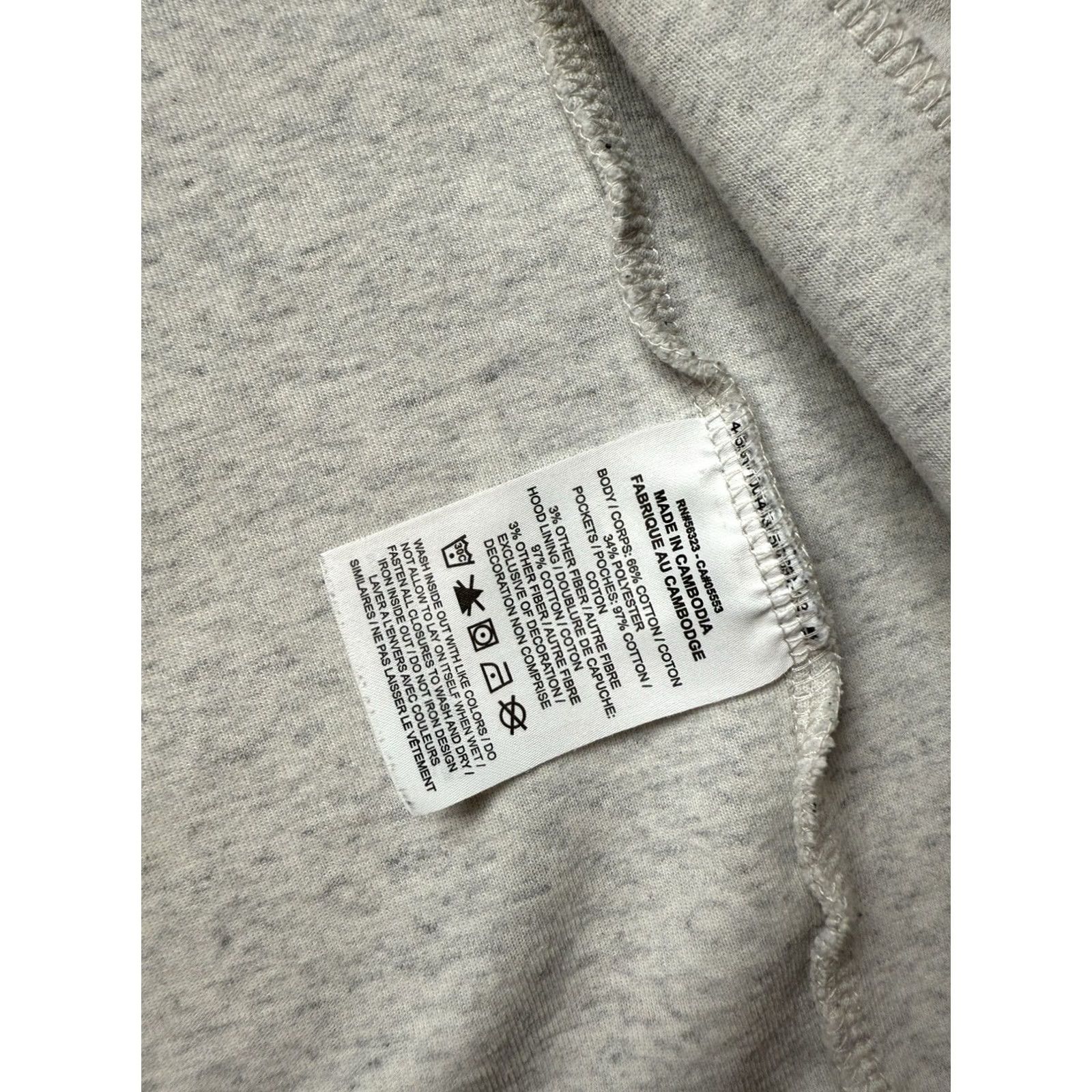 Nike Nike Tech Revival Fleece Full-Zip Grey DD4688-100 Hoodie Mens Size Medium - Vintage Condition - Good Quality - Sportswear - Sale Size US M / EU 48-50 / 2 - 6 Thumbnail