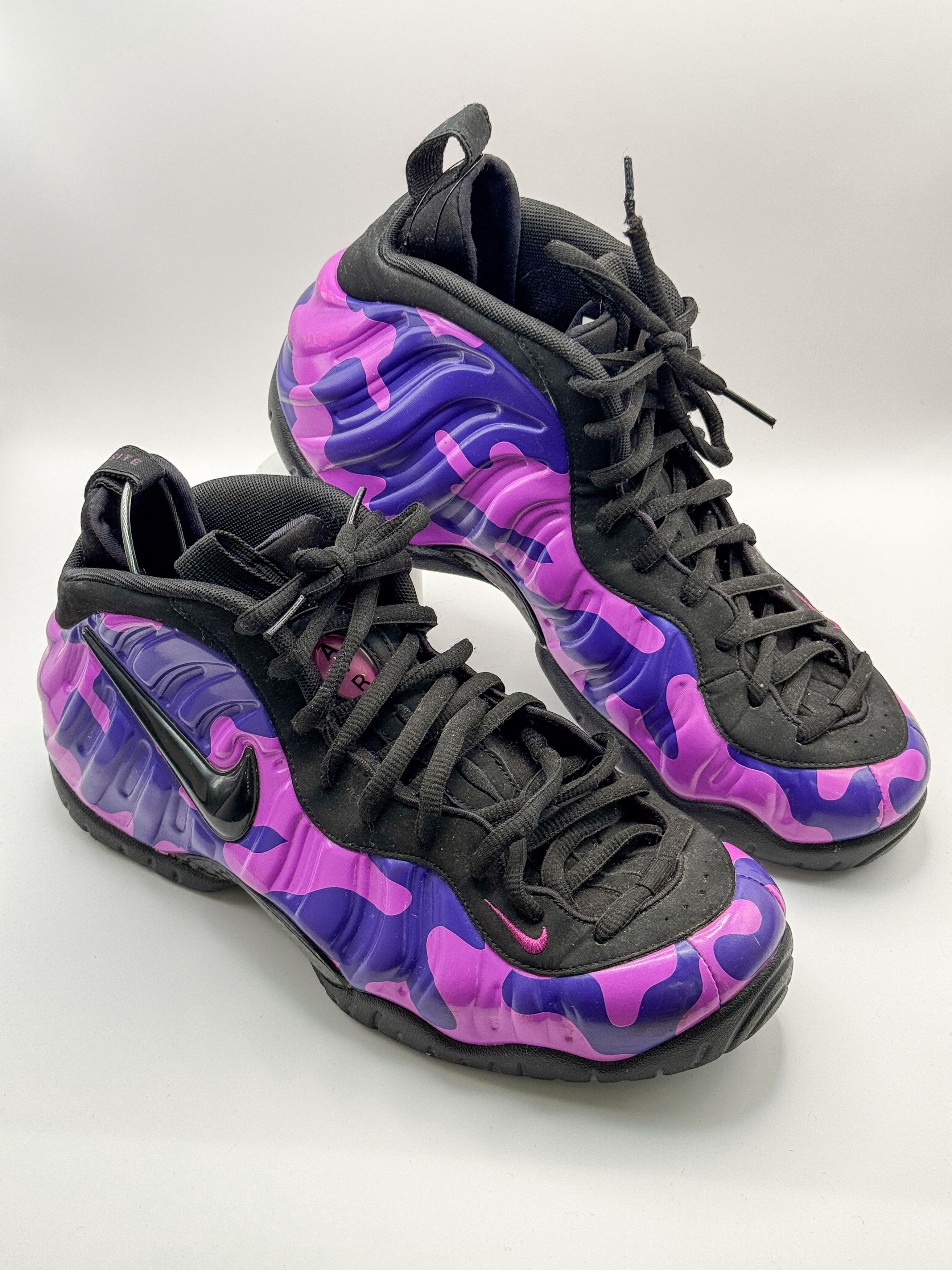 Nike Nike Air Foamposite Pro "Purple Camo" Hyper Violet 2019 Size US 10.5 / EU 43-44 - 1 Thumbnail
