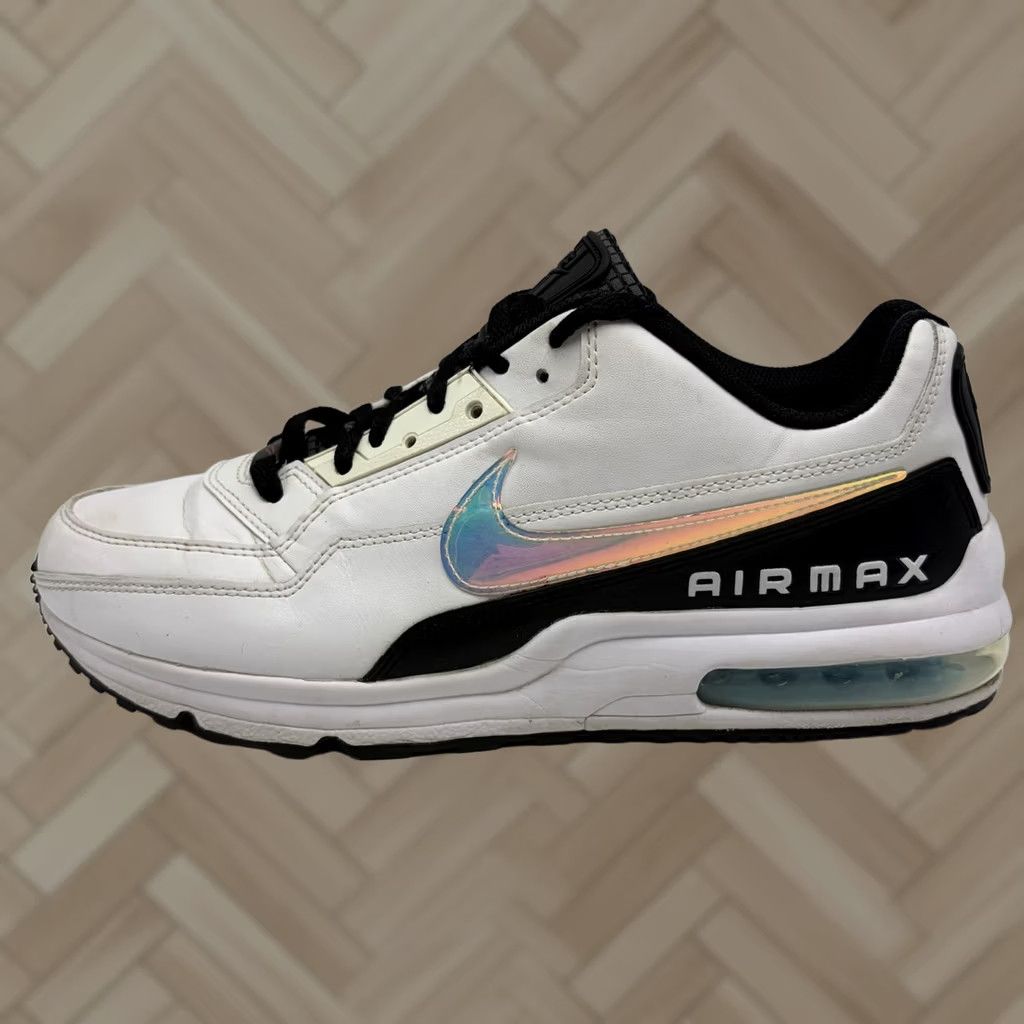 Nike Nike Air Max LTD 3 Sneakers Mens 10 White Turquoise Gaze C15875-100 Athletic Shoe Shoe Width Medium Size US 10 / EU 43 - 1 Thumbnail