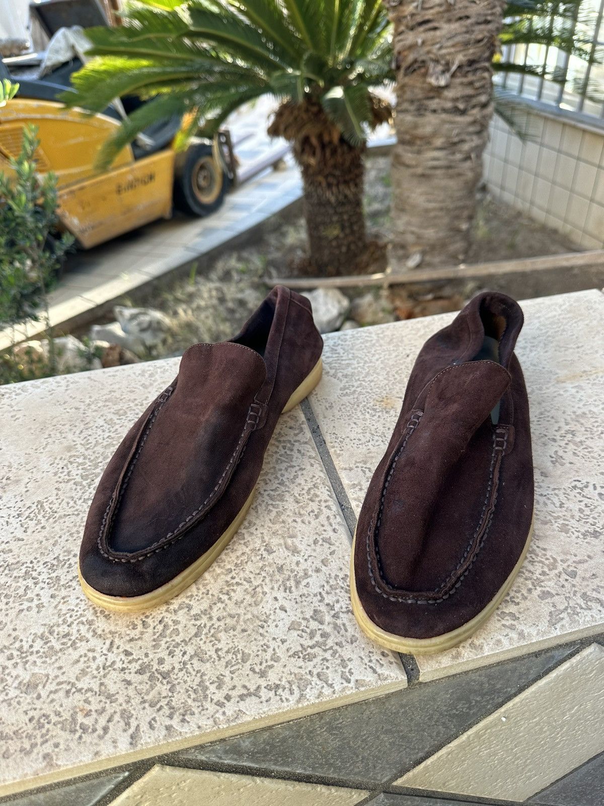 Loro Piana Loro Piana Loafers Leather Dark Brown 41 size Size US 7.5 / EU 40-41 - 9 Thumbnail