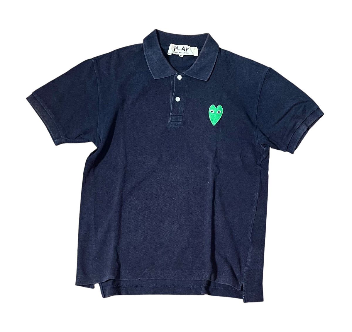 Comme Des Garcons Play Play Polo | Grailed