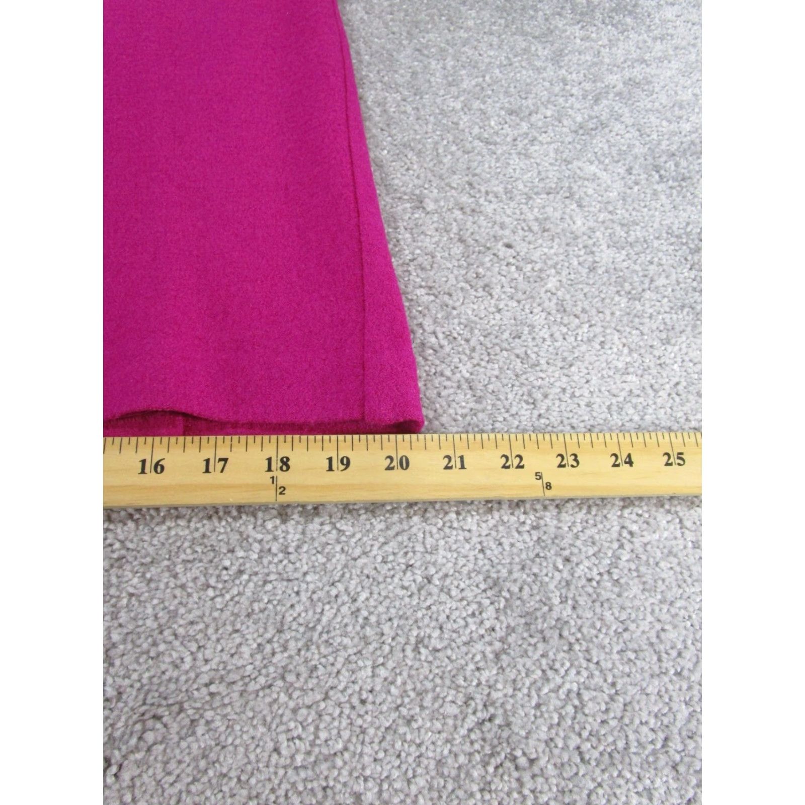 Banana Republic Banana Republic Skirt Womens 6 Pink Wool Blend Pencil Size 28" / US 6 / IT 42 - 3 Thumbnail