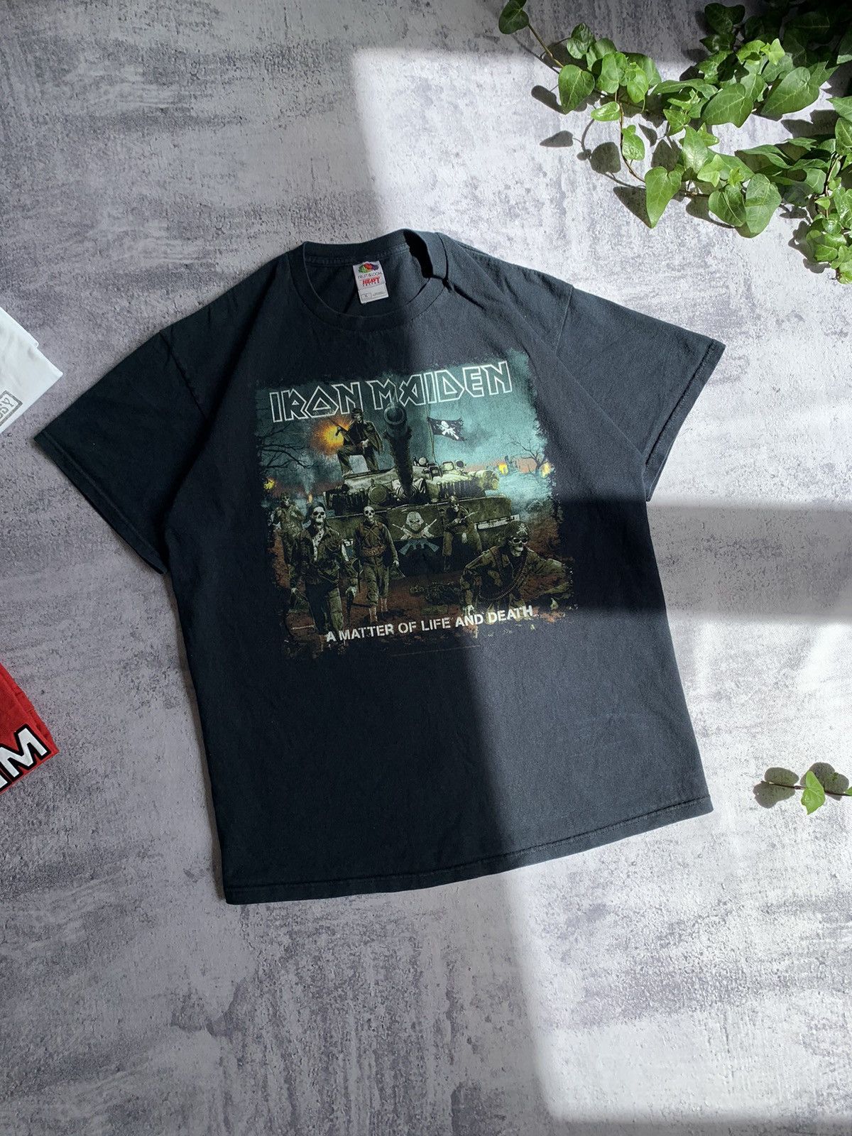Band Tees × Iron Maiden × Vintage 2006 Iron Maiden A Matter of Life And Death Tour T-Shirt Size US XL / EU 56 / 4 - 3 Thumbnail